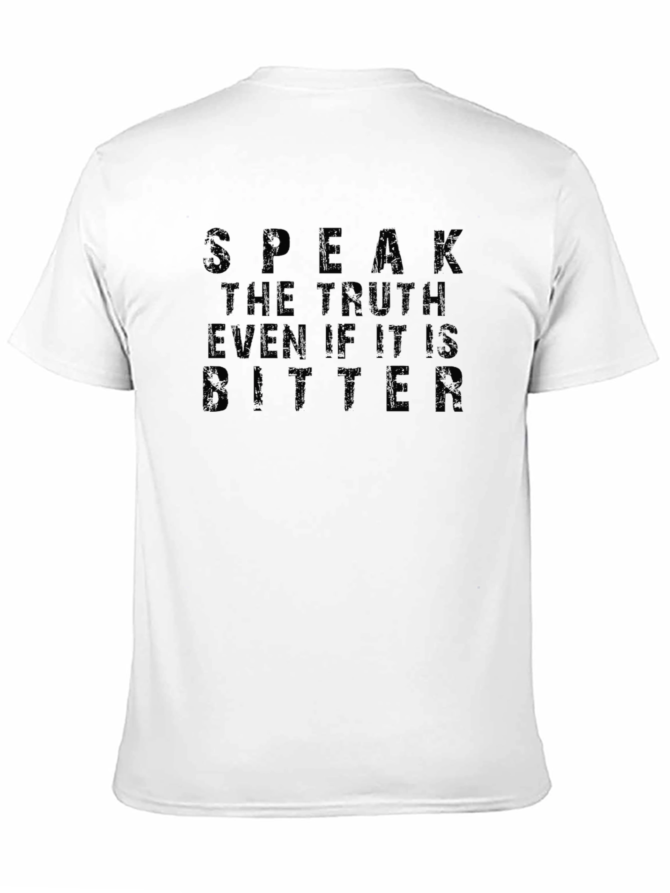 Speak the Truth T-Shirt - Unisex Black Tee