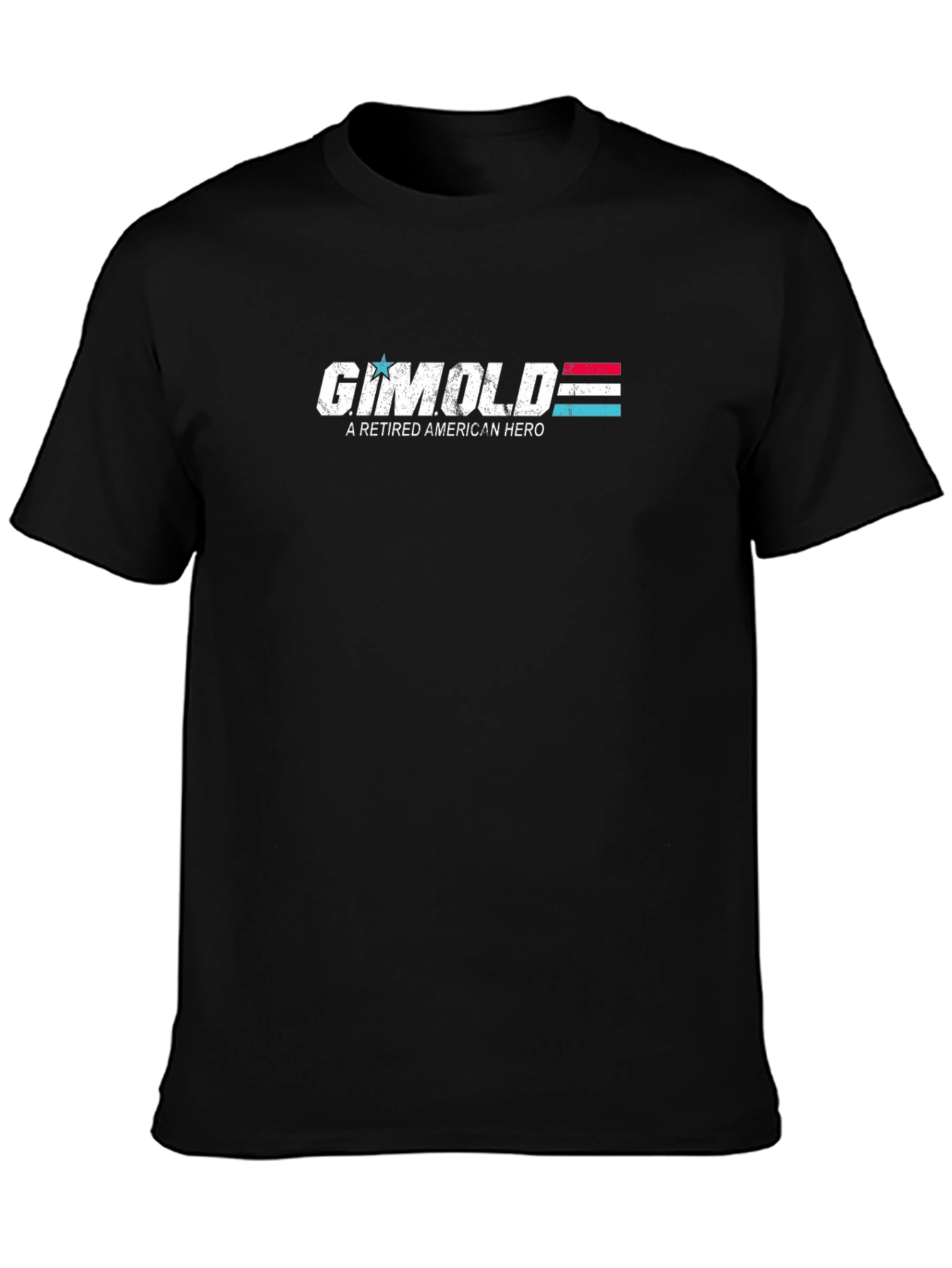 Gimold Retired American Hero Graphic T-Shirt