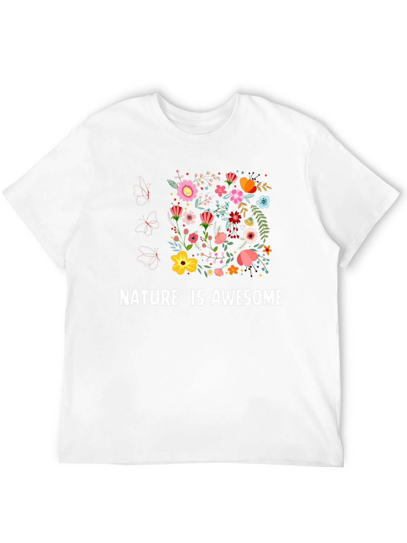 Nature Is Awesome Graphic Tee