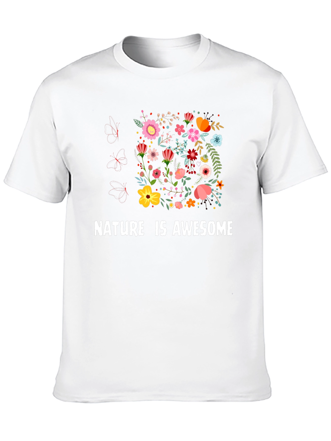 Nature Is Awesome Graphic Tee