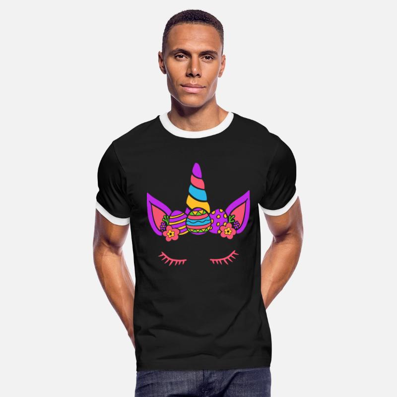 Easter Unicorn Magic Rainbow Egg Hunting Holiday