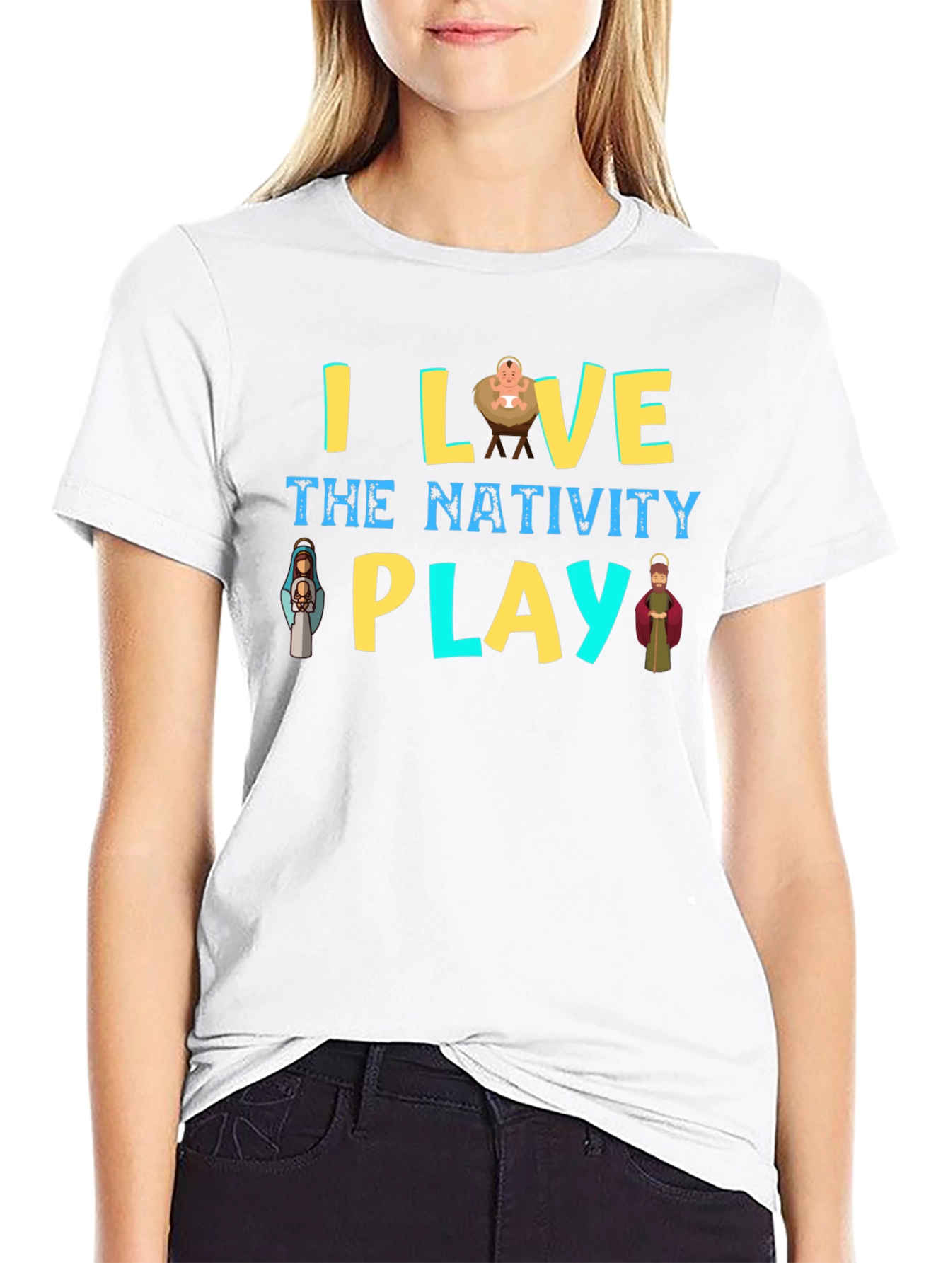 Nativity Play T-Shirt Christian Apparel
