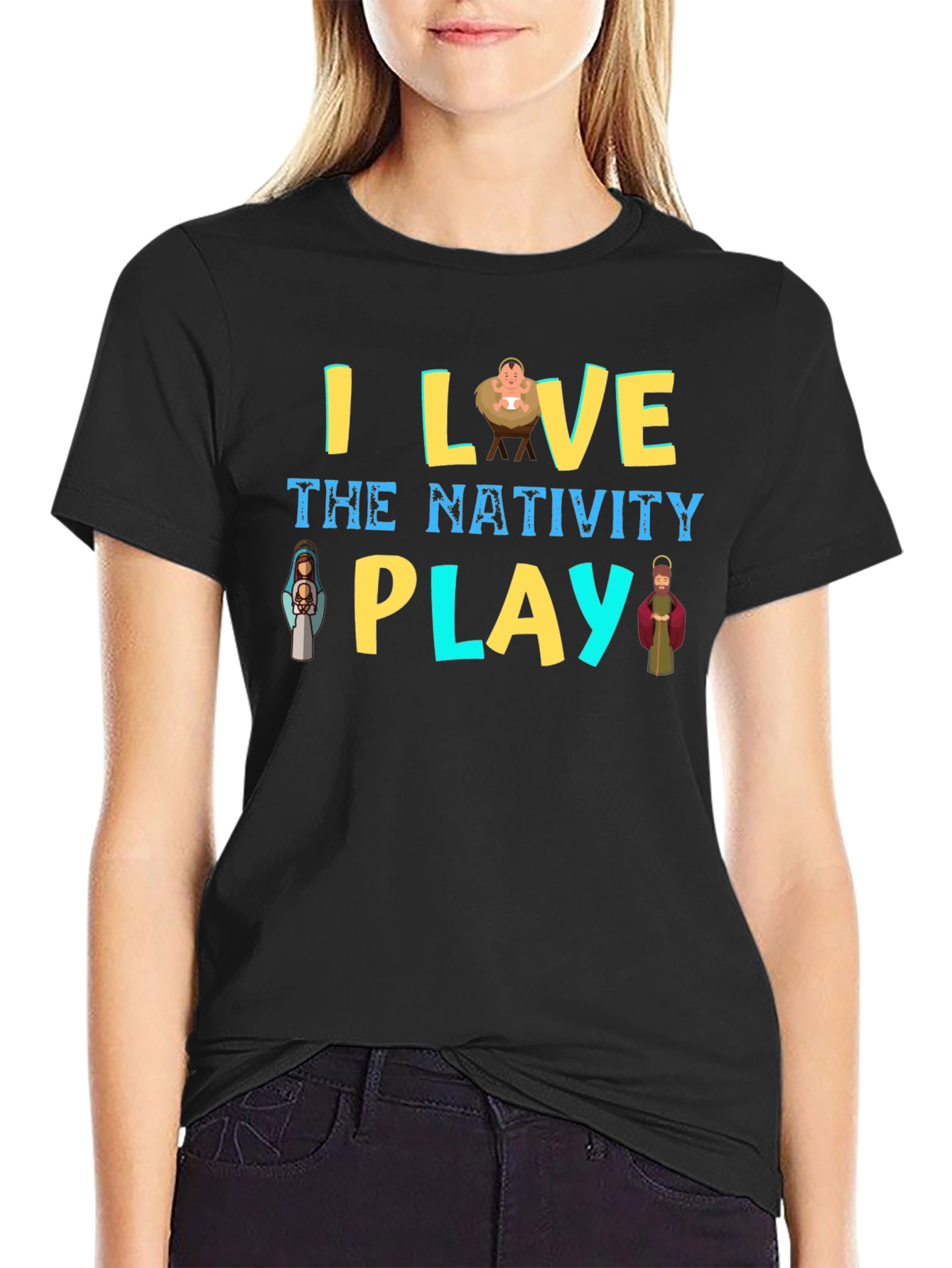 Nativity Play T-Shirt Christian Apparel