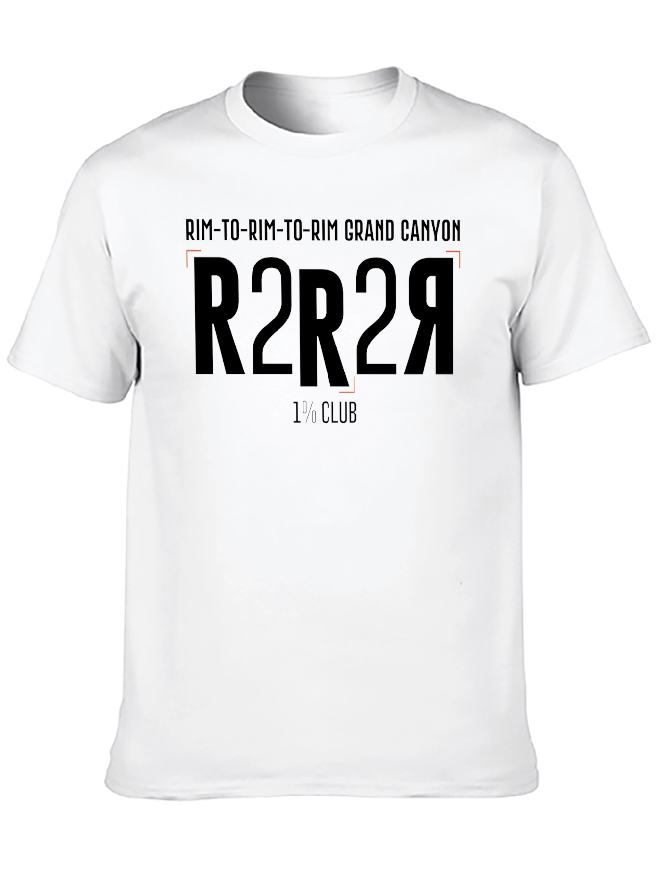 Rim-to-Rim Grand Canyon R2R2R Black T-Shirt