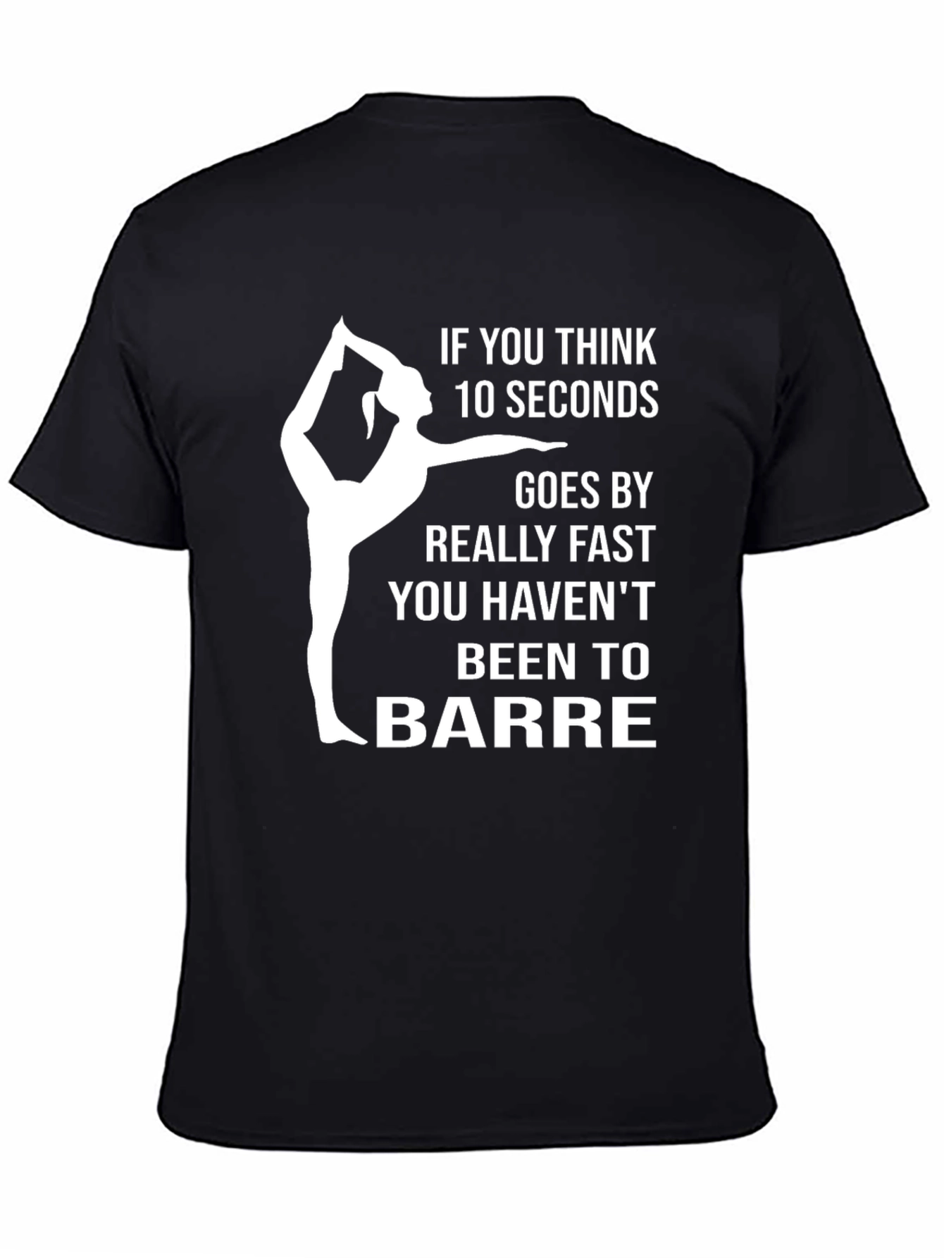 Barre Workout Graphic Tee - Funny Fitness Shirt