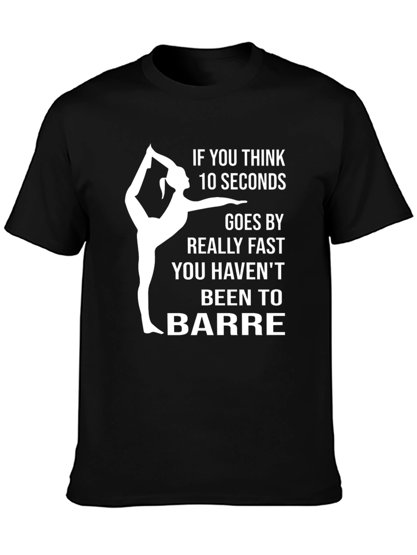 Barre Workout Graphic Tee - Funny Fitness Shirt