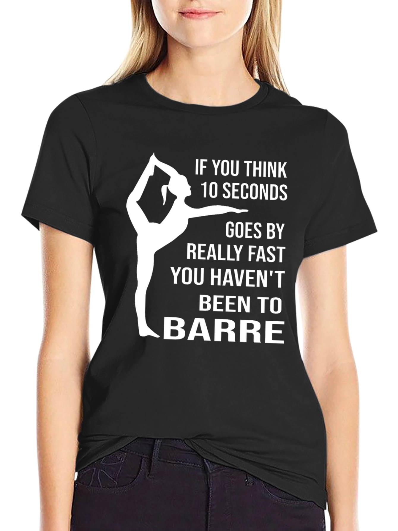 Barre Workout Graphic Tee - Funny Fitness Shirt