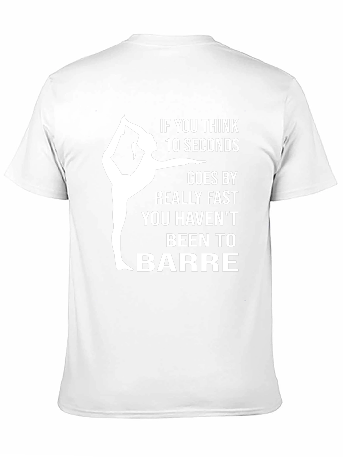 Barre Workout Graphic Tee - Funny Fitness Shirt