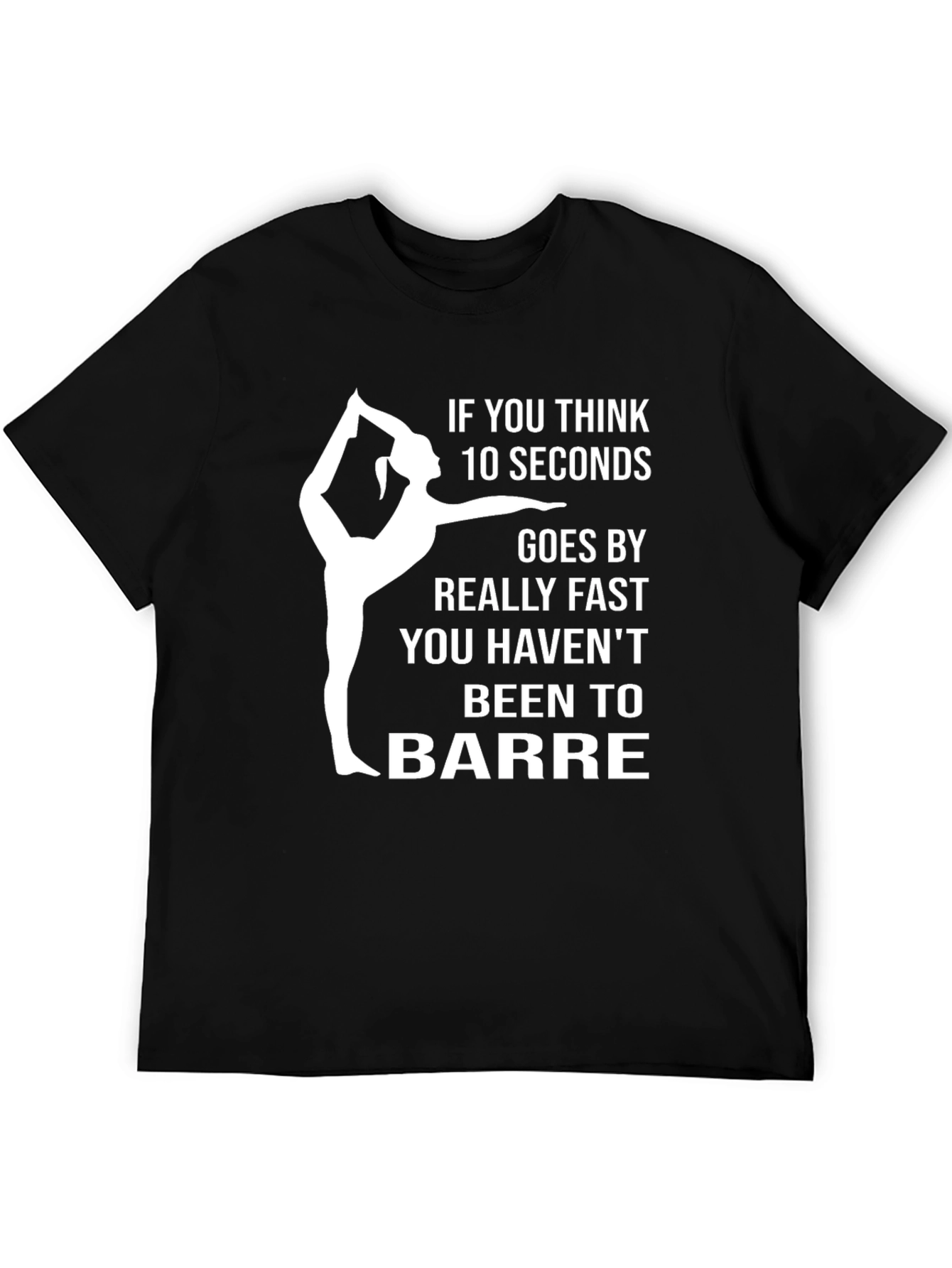 Barre Workout Graphic Tee - Funny Fitness Shirt