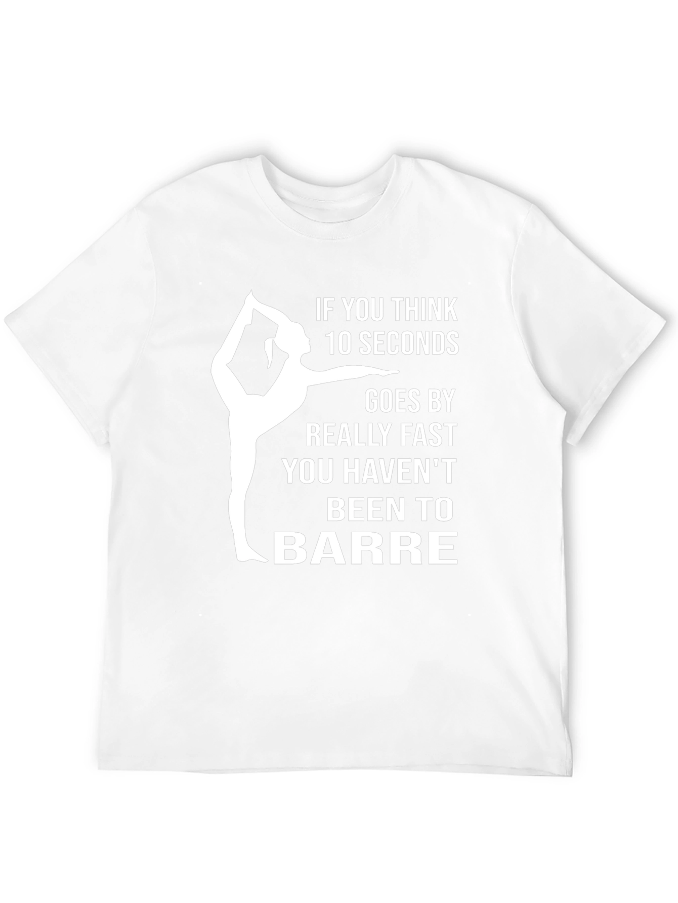 Barre Workout Graphic Tee - Funny Fitness Shirt