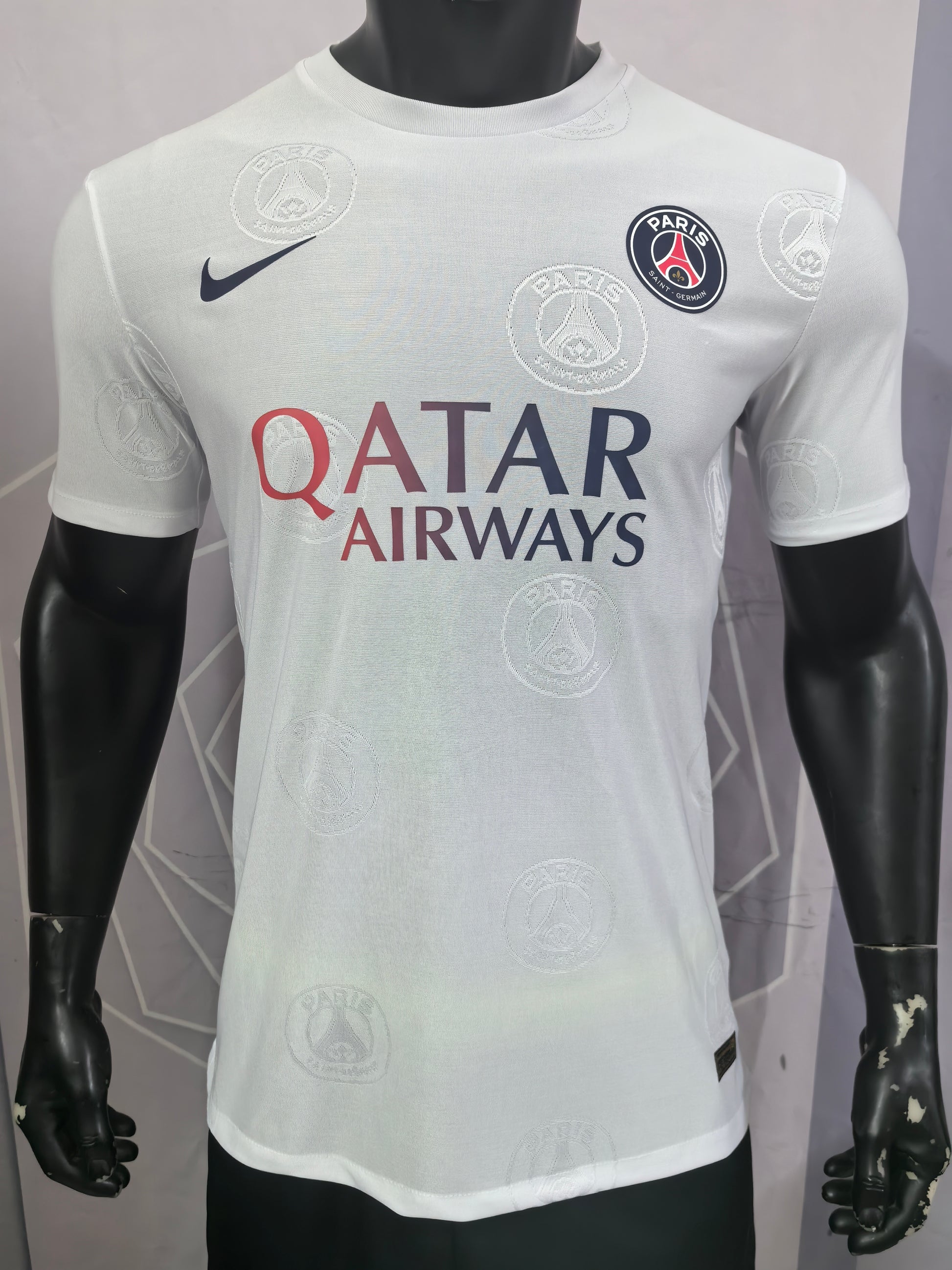Paris Saint-Germain White Special Edition Custom Jersey