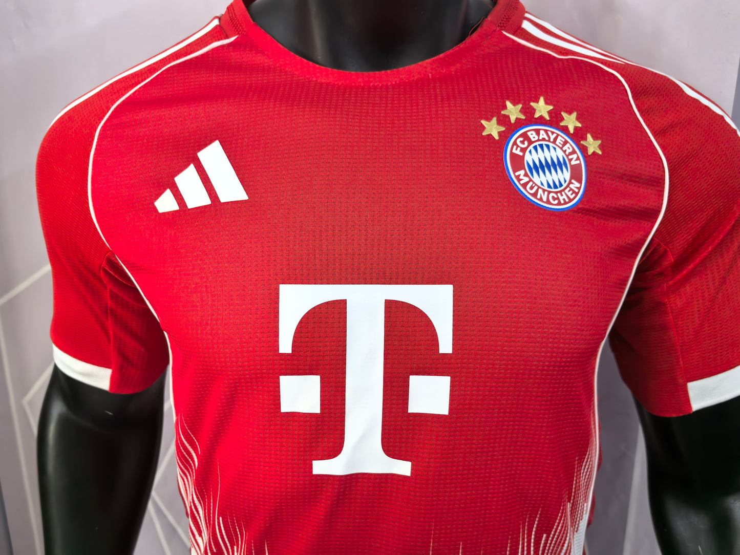 Bayern Munich 25-26 Home Red Player Version Soccer Jersey