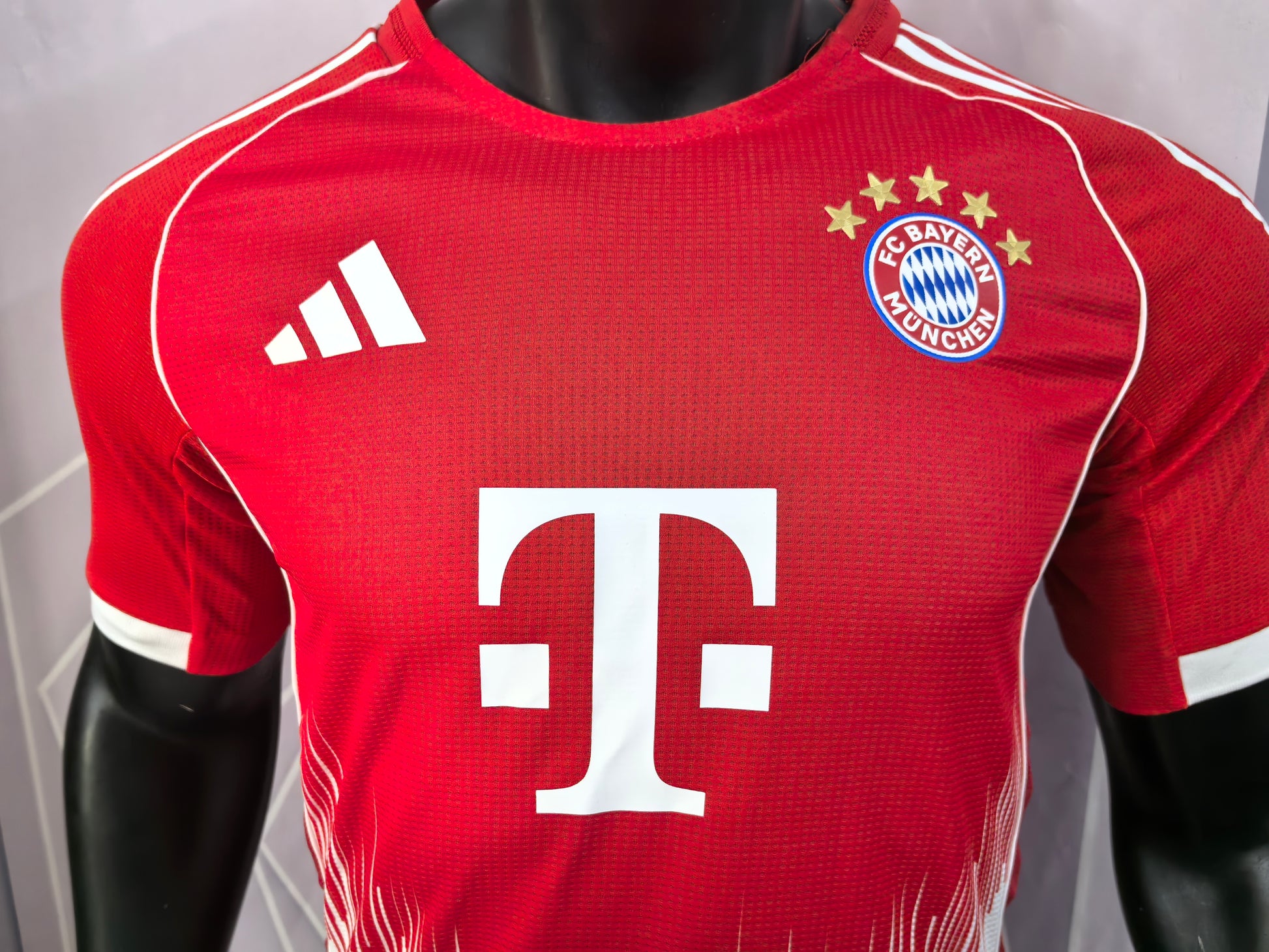Bayern Munich 25-26 Home Red Player Version Soccer Jersey