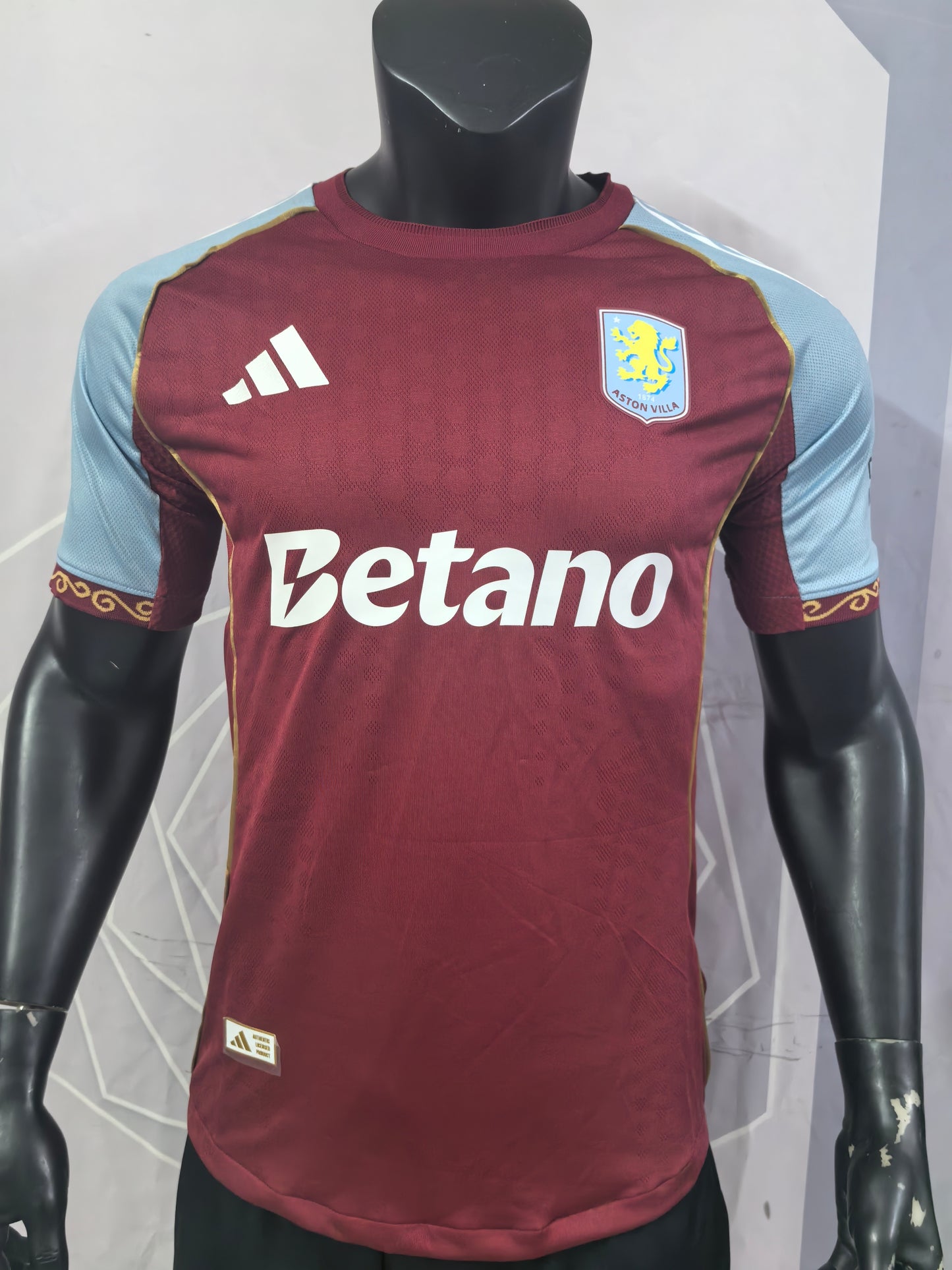 Aston Villa 25-26 Home Player Version Soccer Jersey