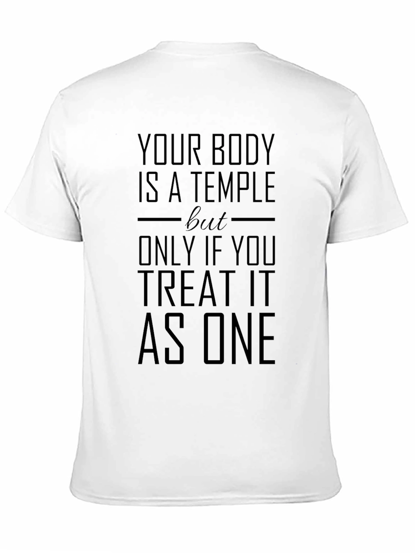 Body Temple Graphic Print Tee
