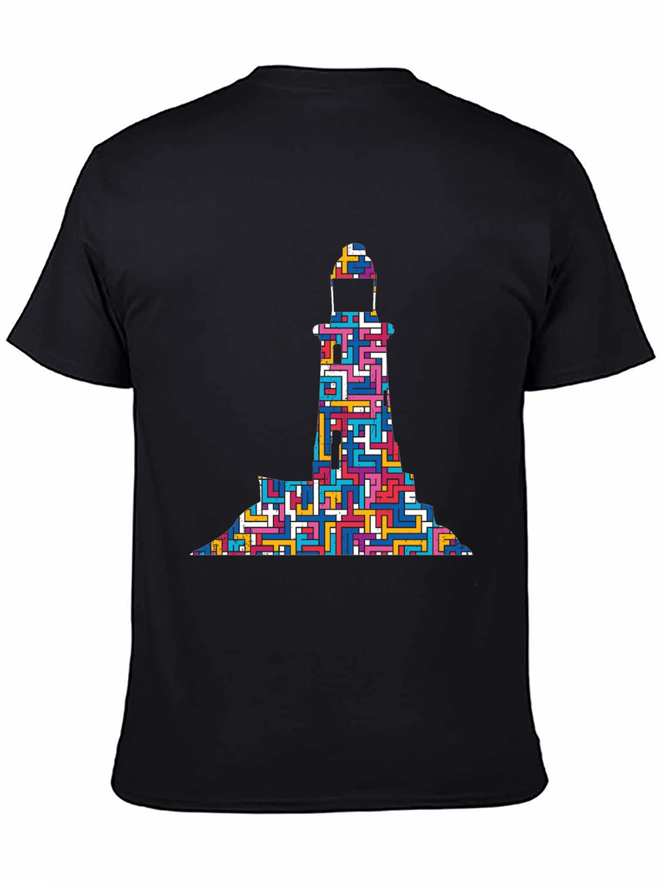 Maze Lighthouse Graphic Tee