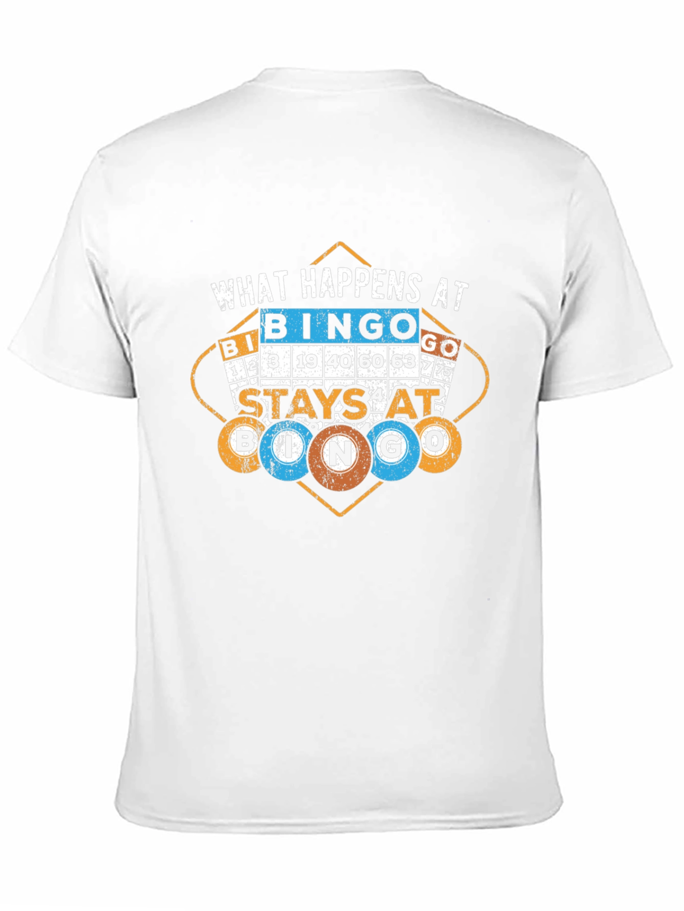 What Happens at Bingo Stays at Bingo Black T-Shirt