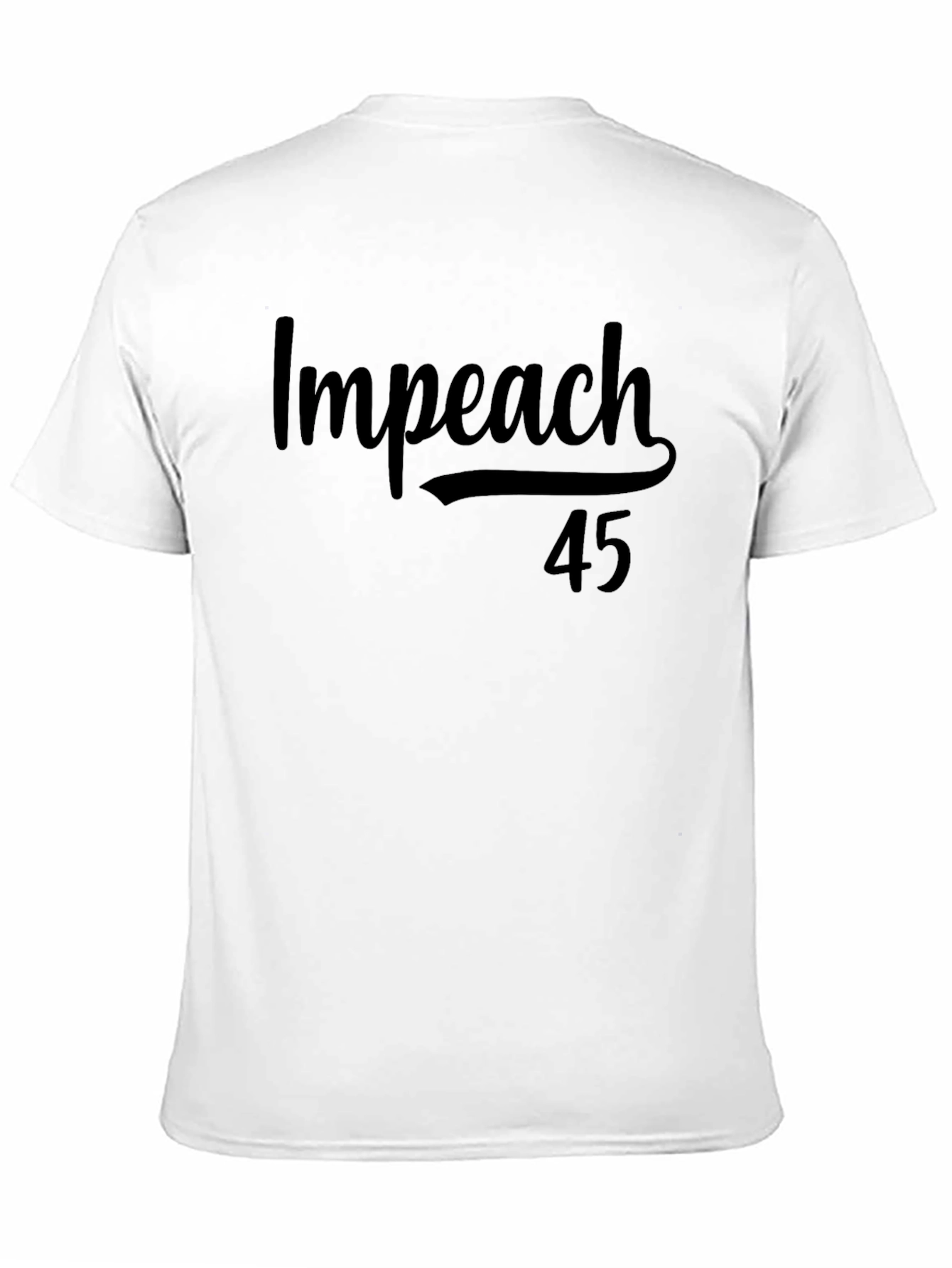 Impeach 45 Black Graphic Tee