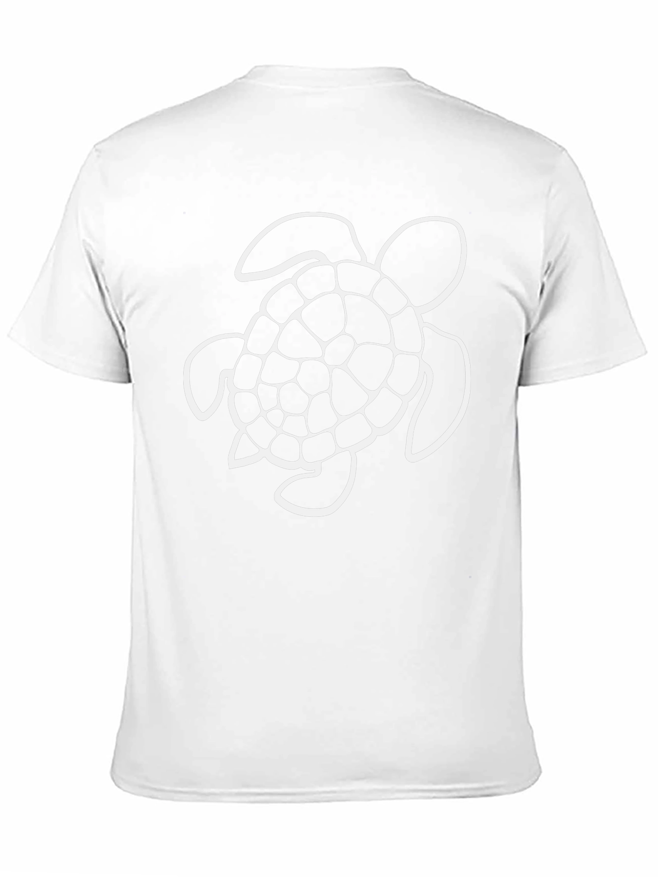 Sea Turtle Graphic Tee - Black Cotton Comfort