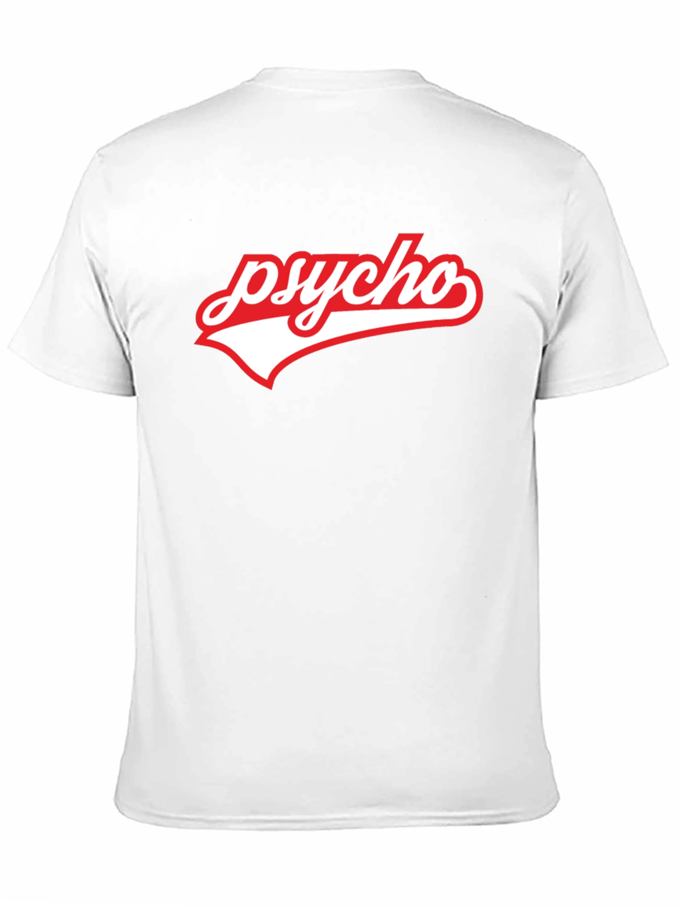 Psycho Graphic Tee - Casual Black T-Shirt