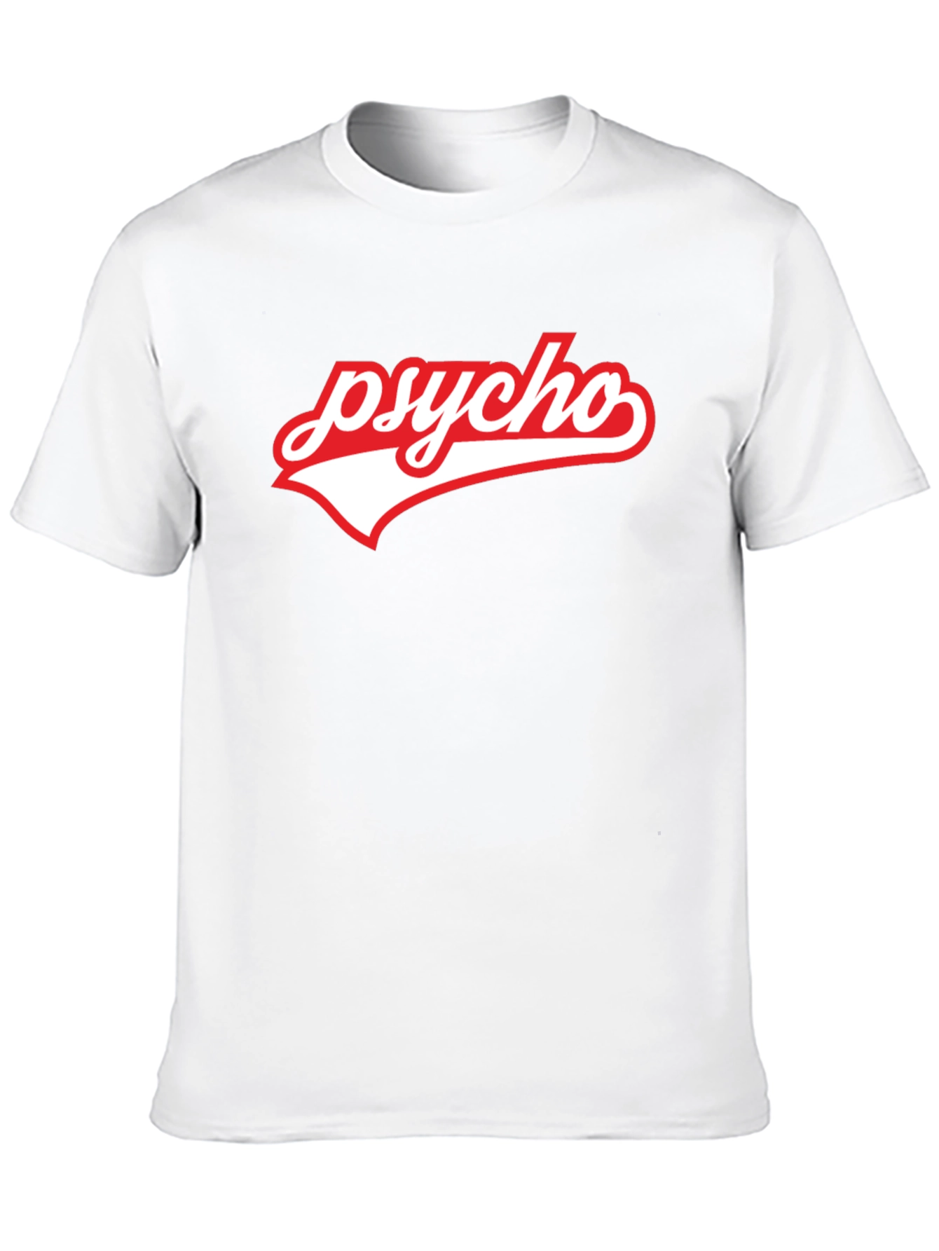 Psycho Graphic Tee - Casual Black T-Shirt