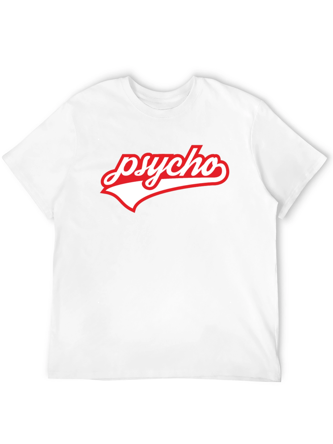 Psycho Graphic Tee - Casual Black T-Shirt