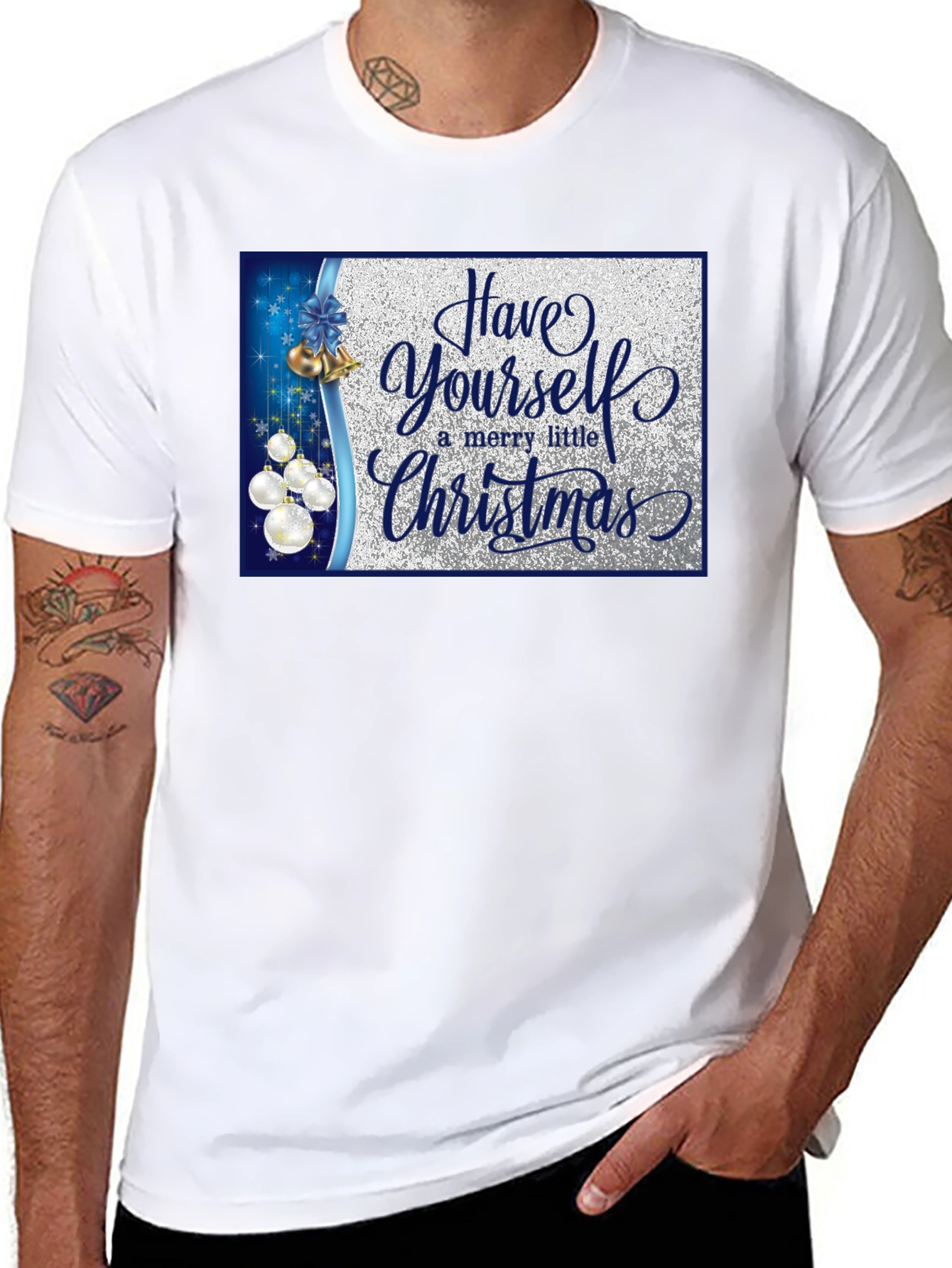 Merry Little Christmas T-Shirt - Festive Holiday Apparel