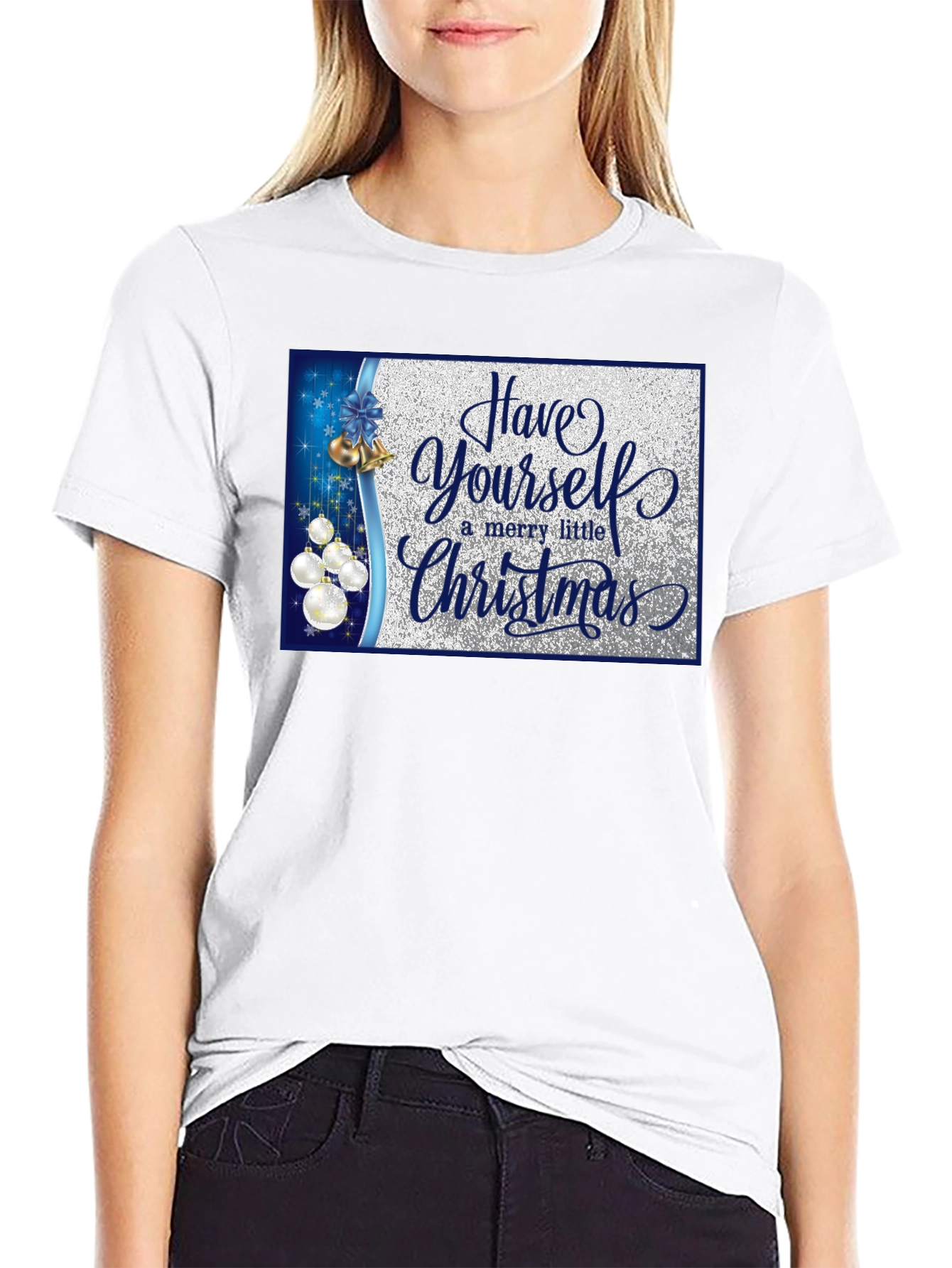 Merry Little Christmas T-Shirt - Festive Holiday Apparel
