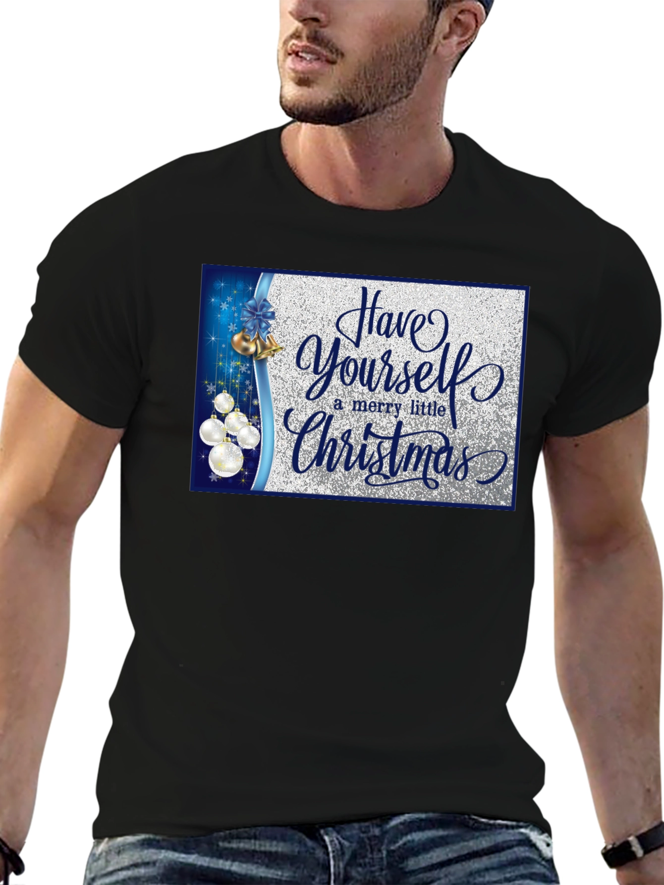 Merry Little Christmas T-Shirt - Festive Holiday Apparel