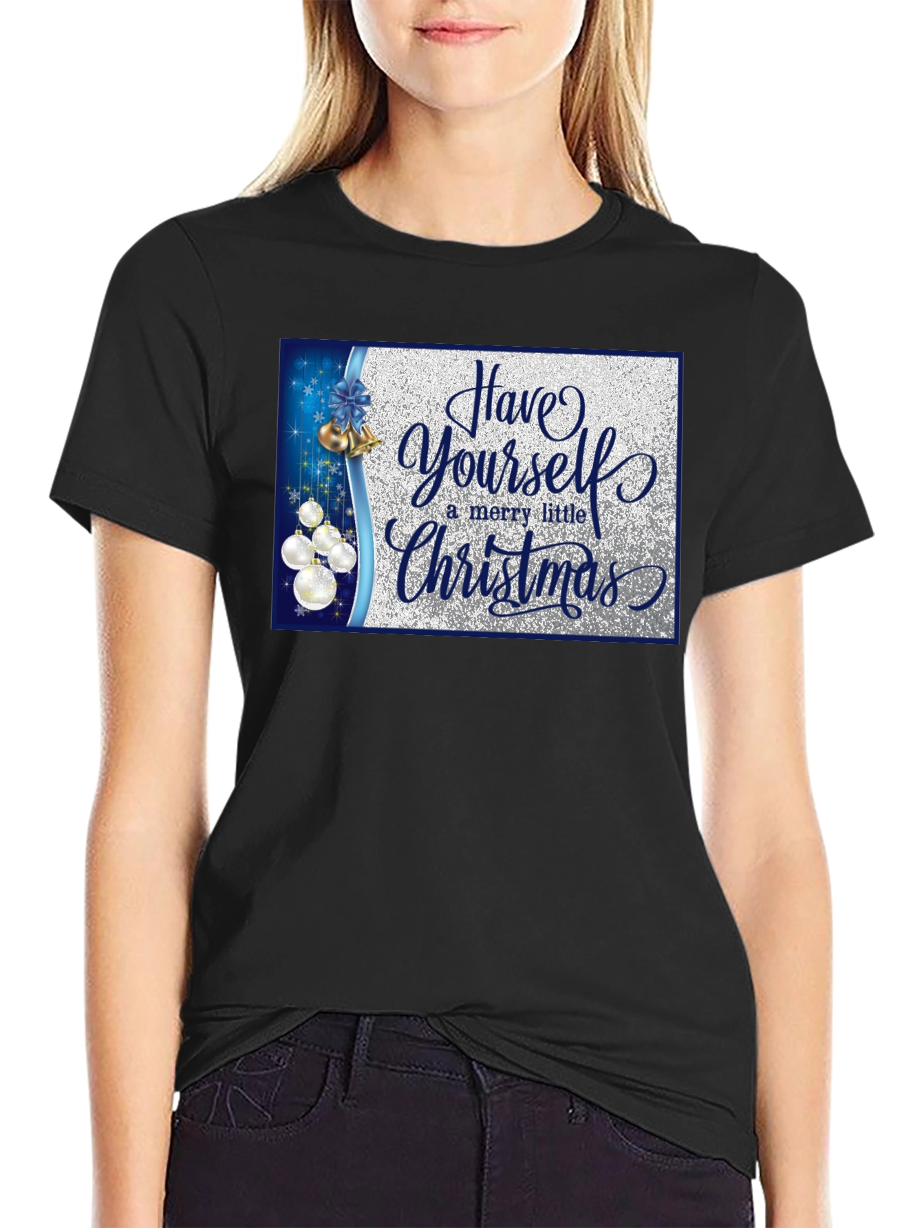 Merry Little Christmas T-Shirt - Festive Holiday Apparel