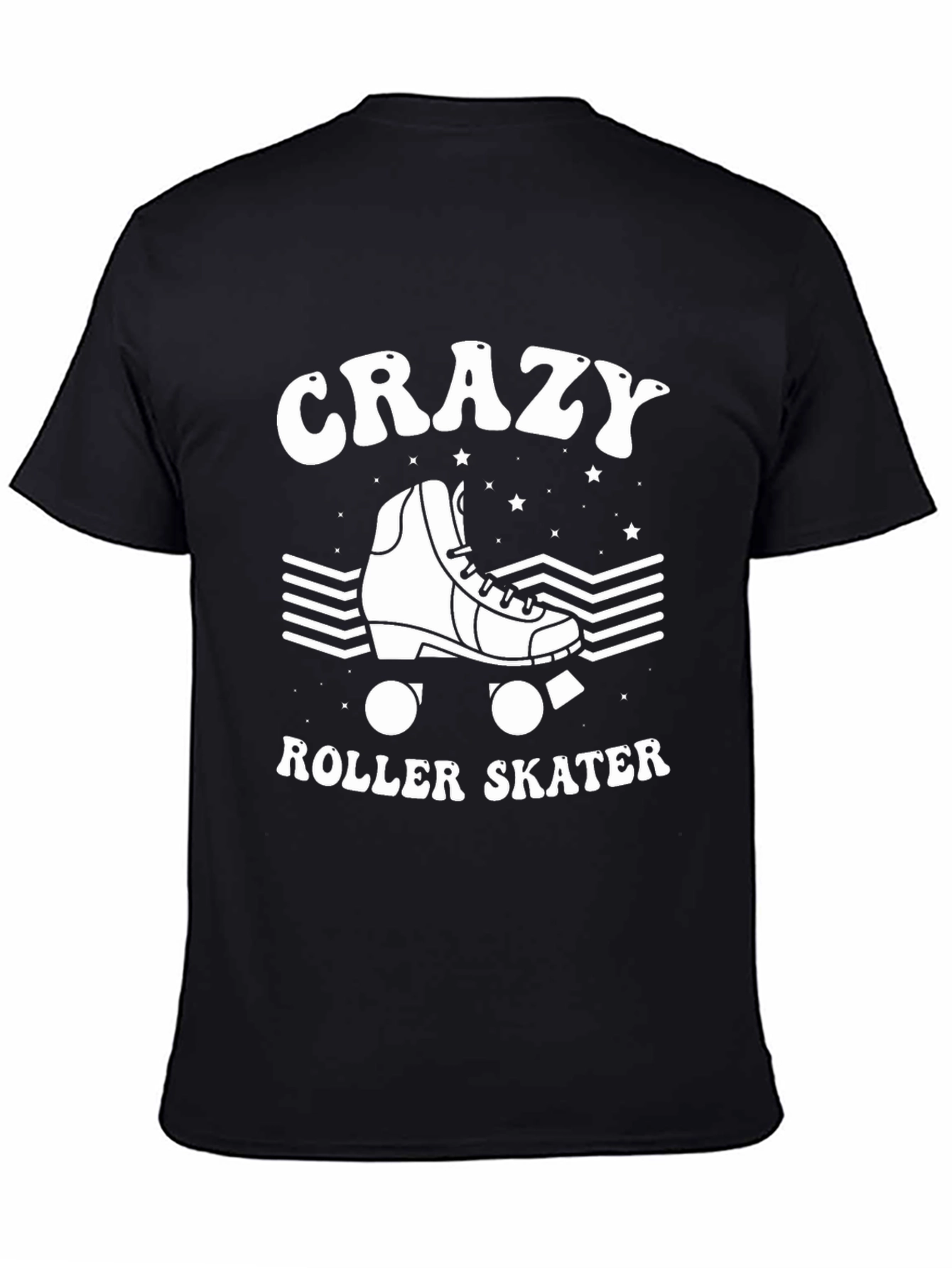 Crazy Roller Skater Graphic Tee