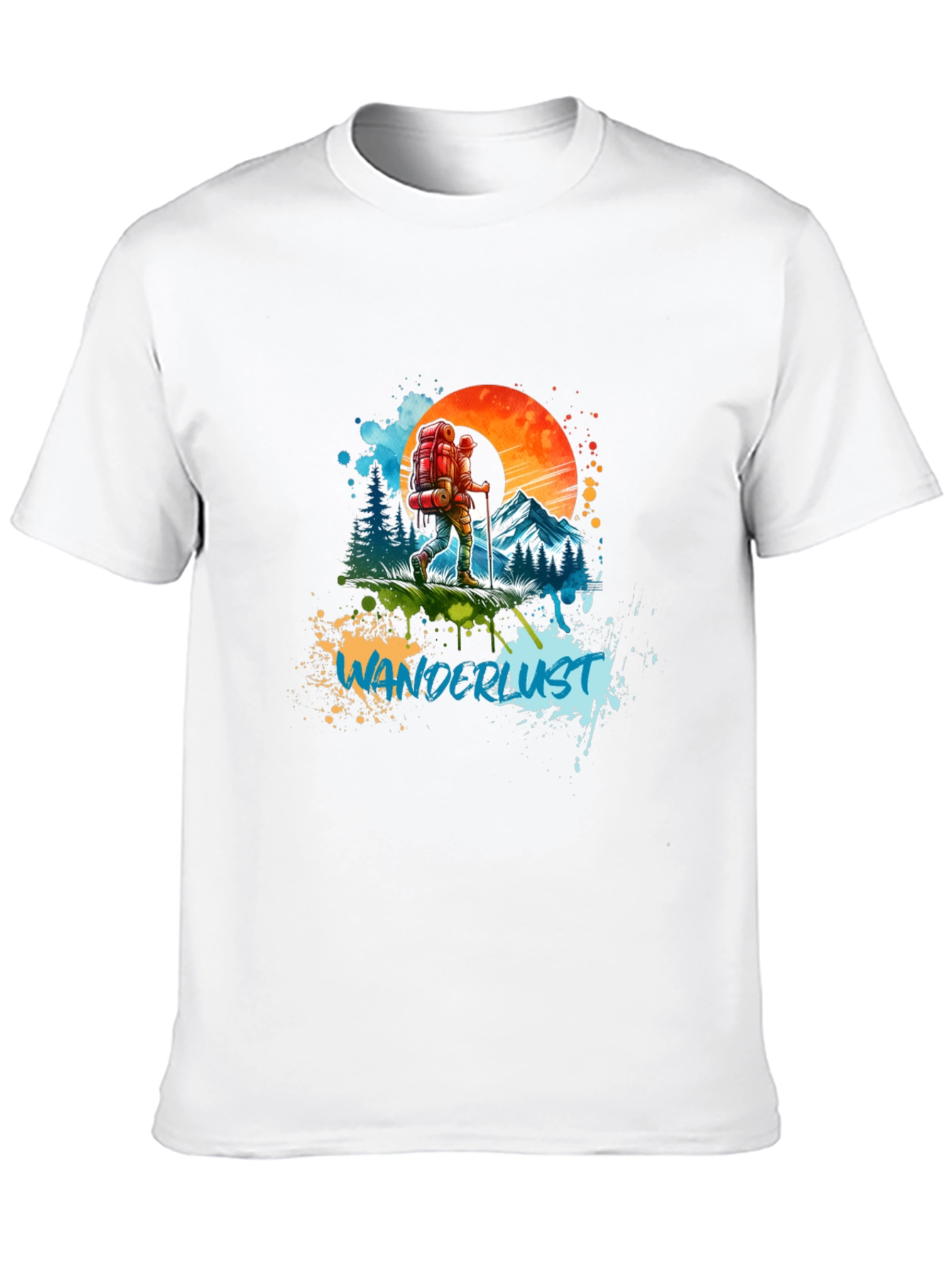 Wanderlust Adventure Graphic T-Shirt