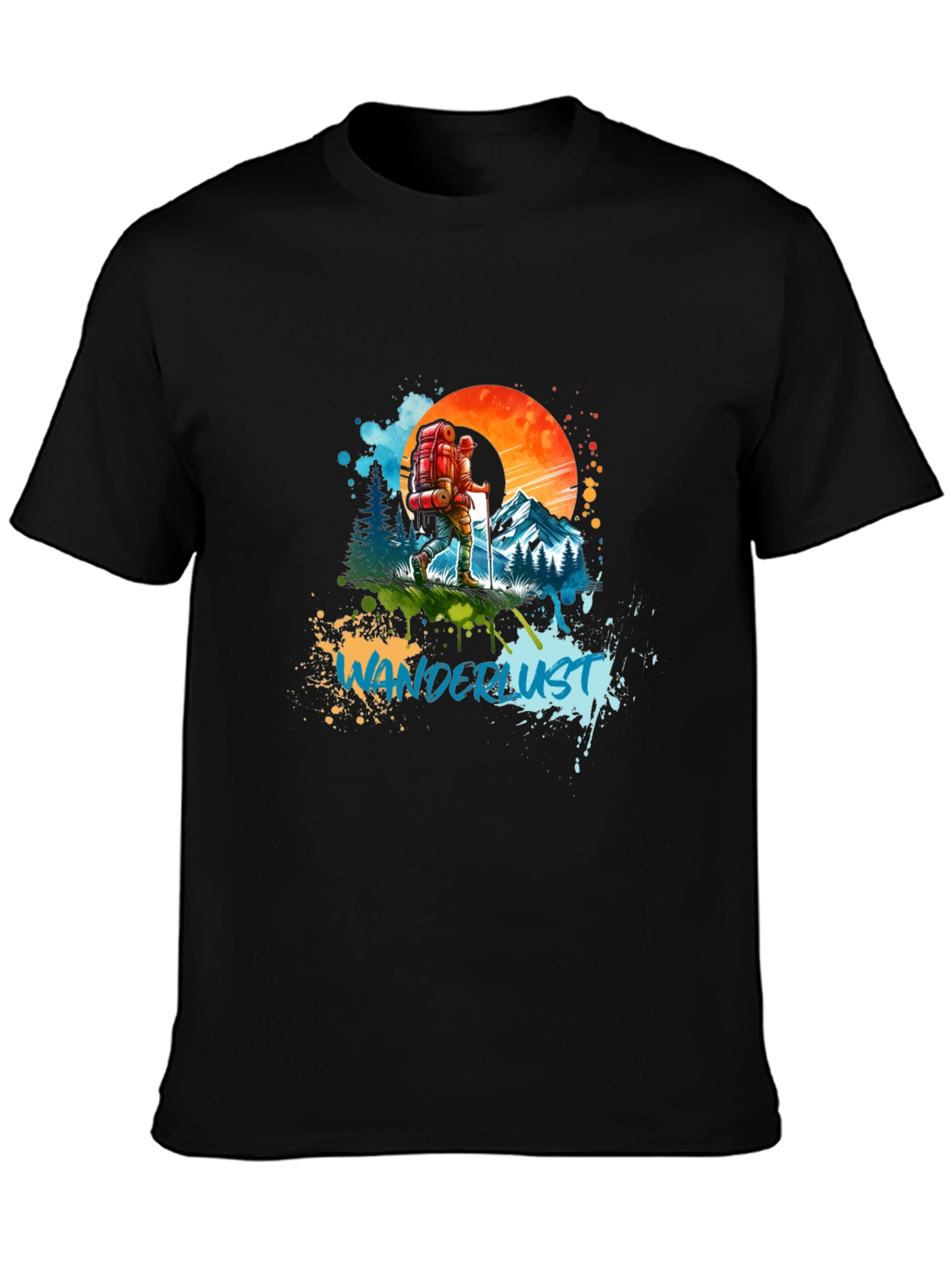 Wanderlust Adventure Graphic T-Shirt