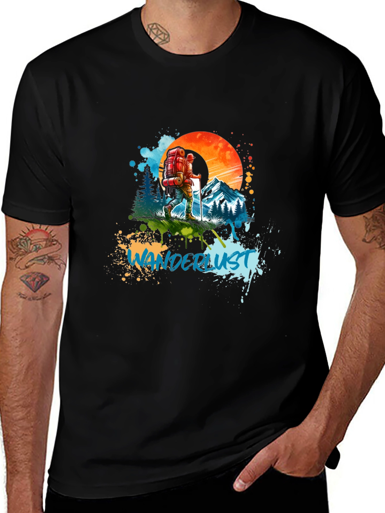 Wanderlust Adventure Graphic T-Shirt