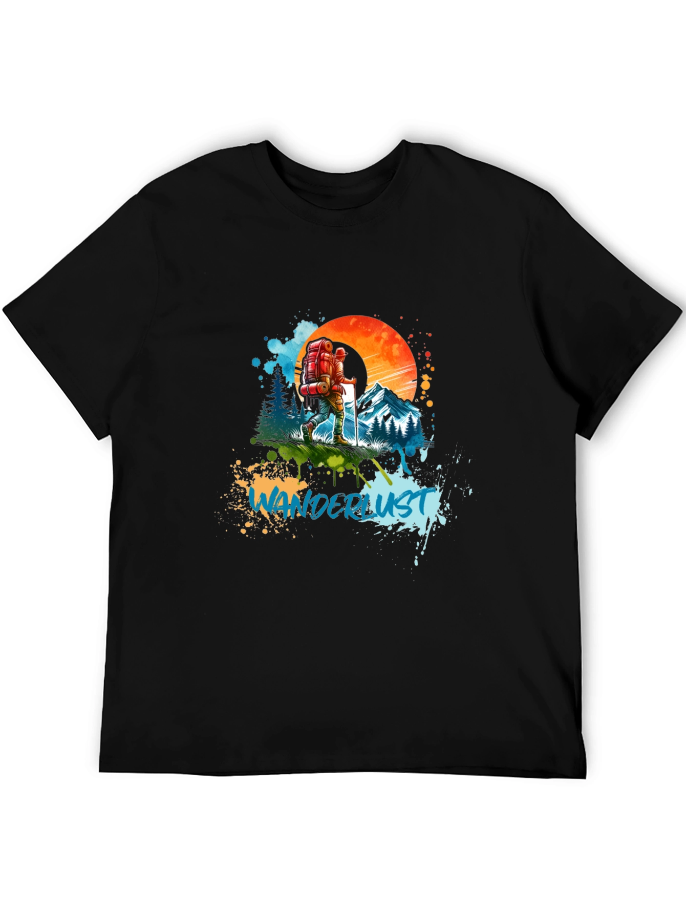 Wanderlust Adventure Graphic T-Shirt