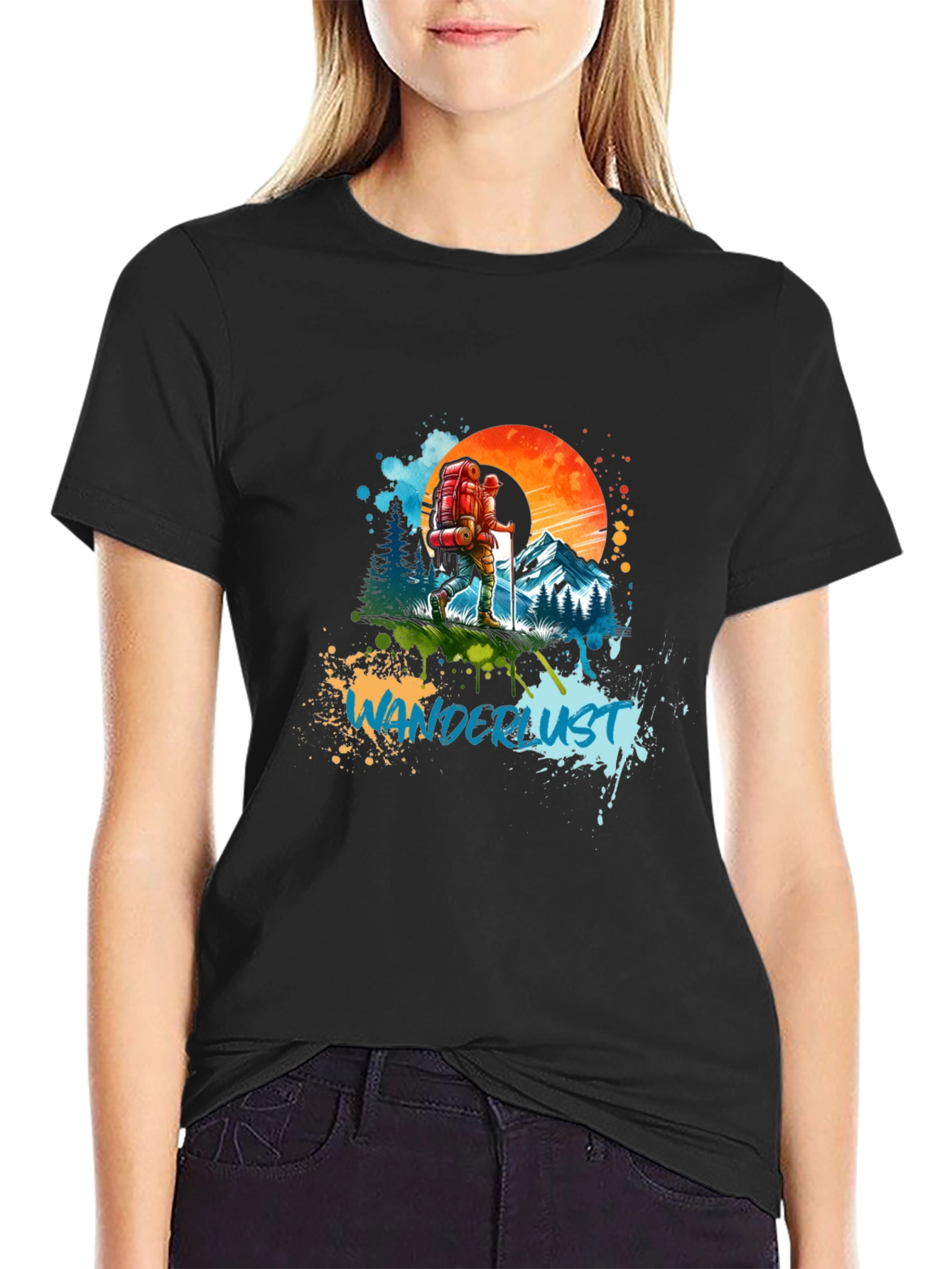 Wanderlust Adventure Graphic T-Shirt