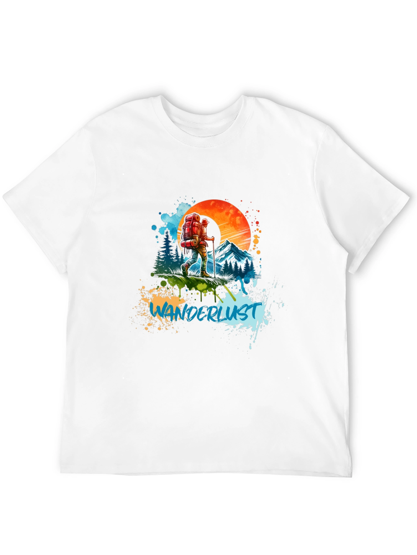 Wanderlust Adventure Graphic T-Shirt