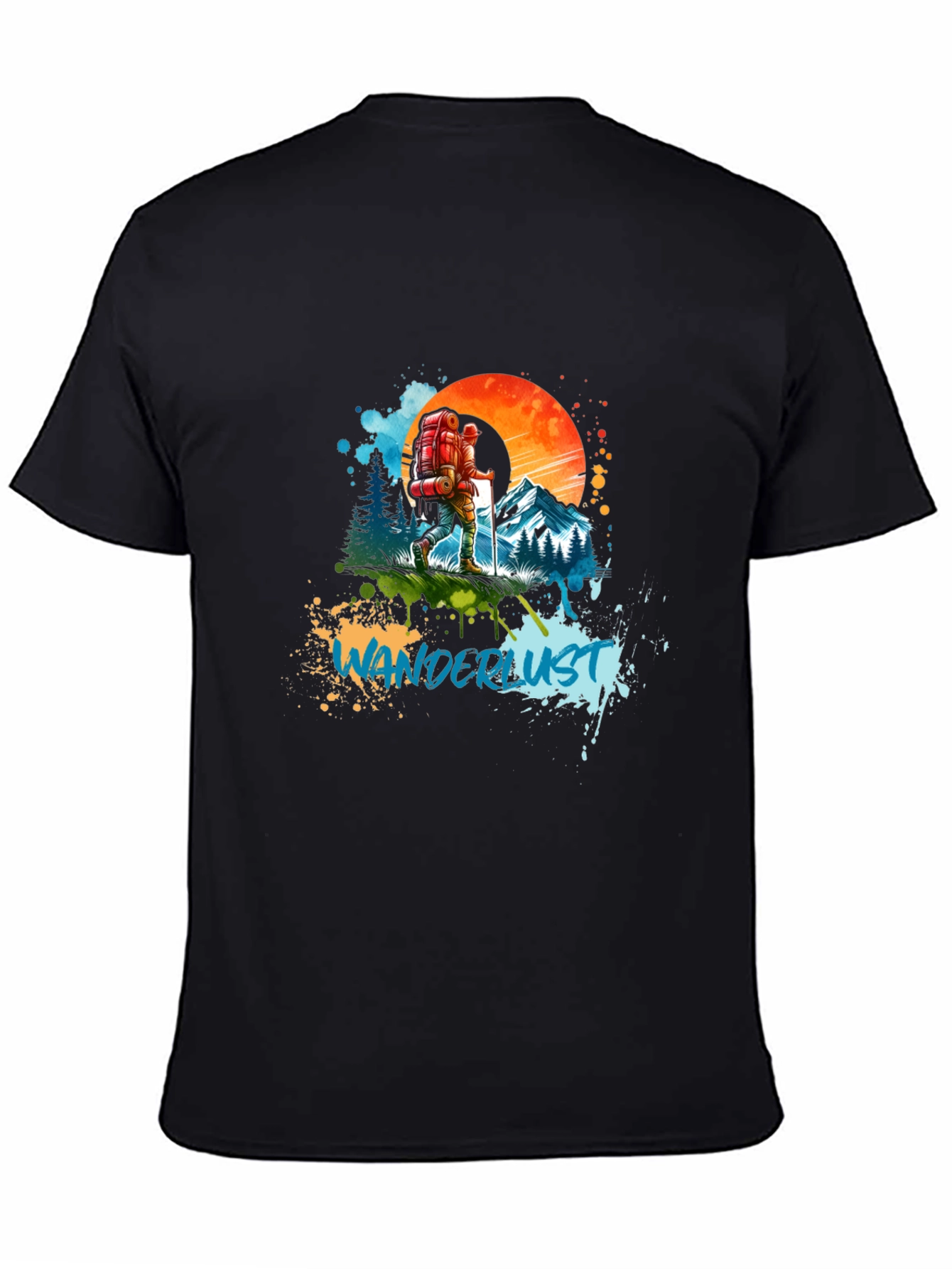 Wanderlust Adventure Graphic T-Shirt