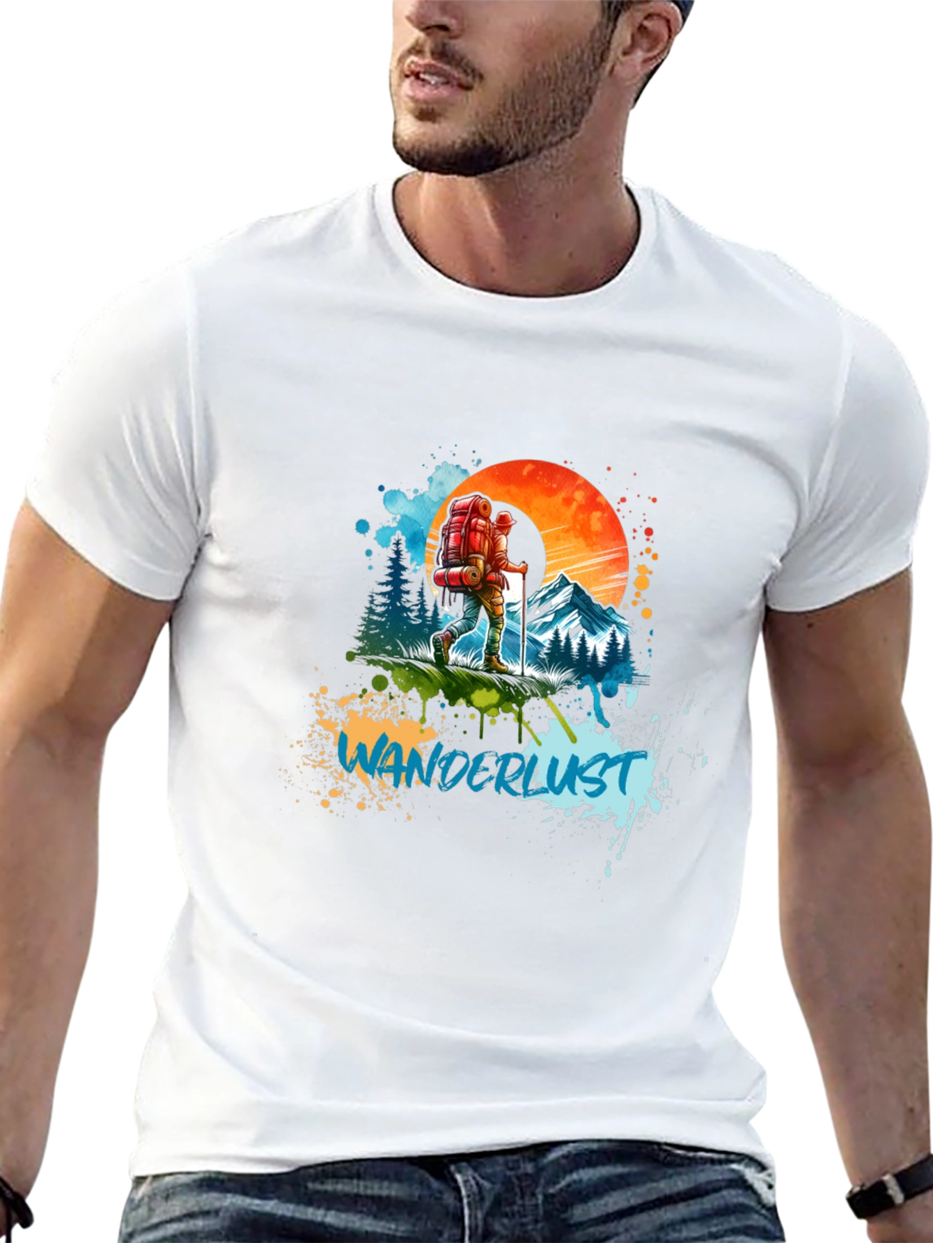 Wanderlust Adventure Graphic T-Shirt