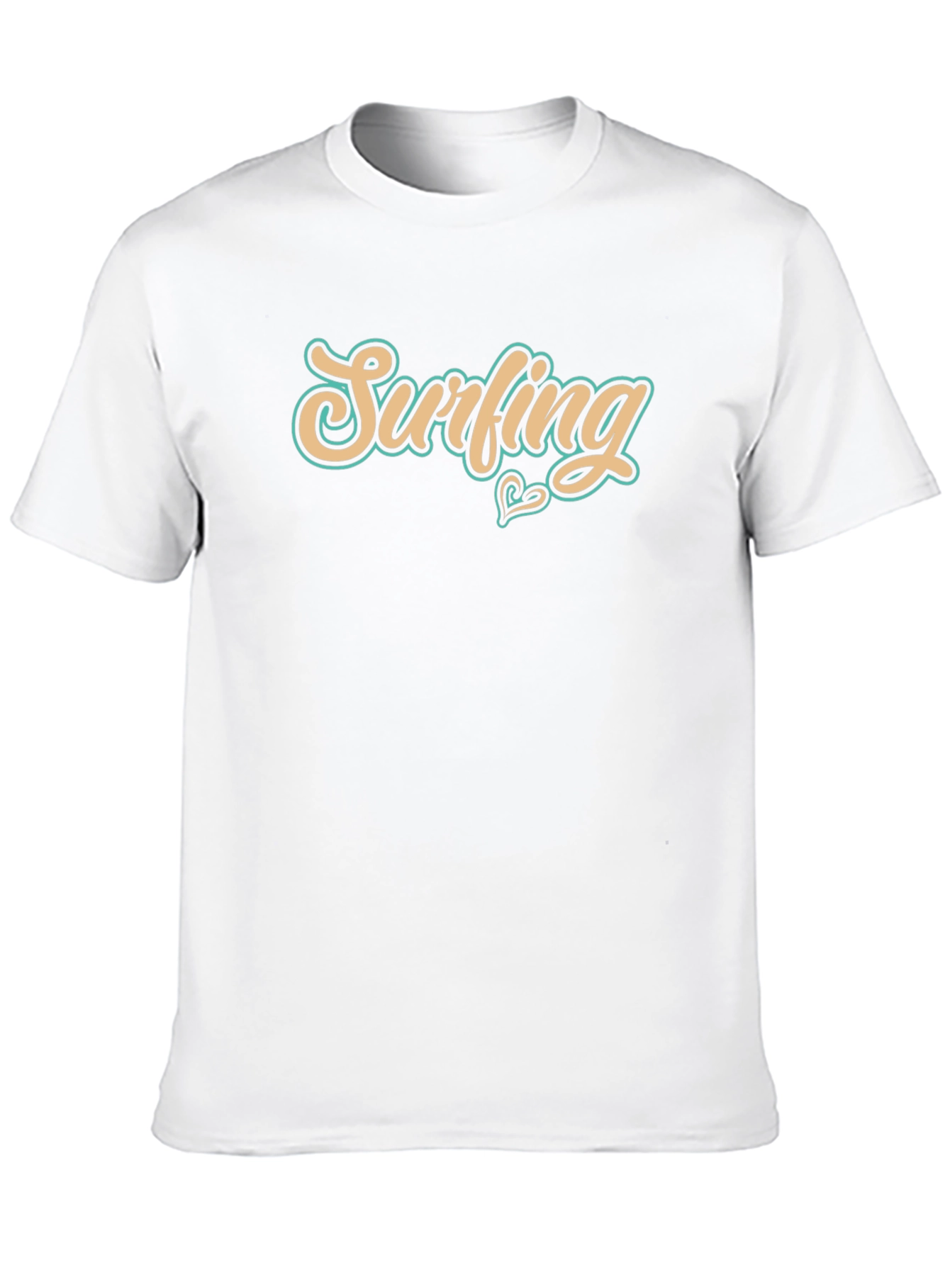 Surfing Graphic Black T-Shirt - Casual Wear