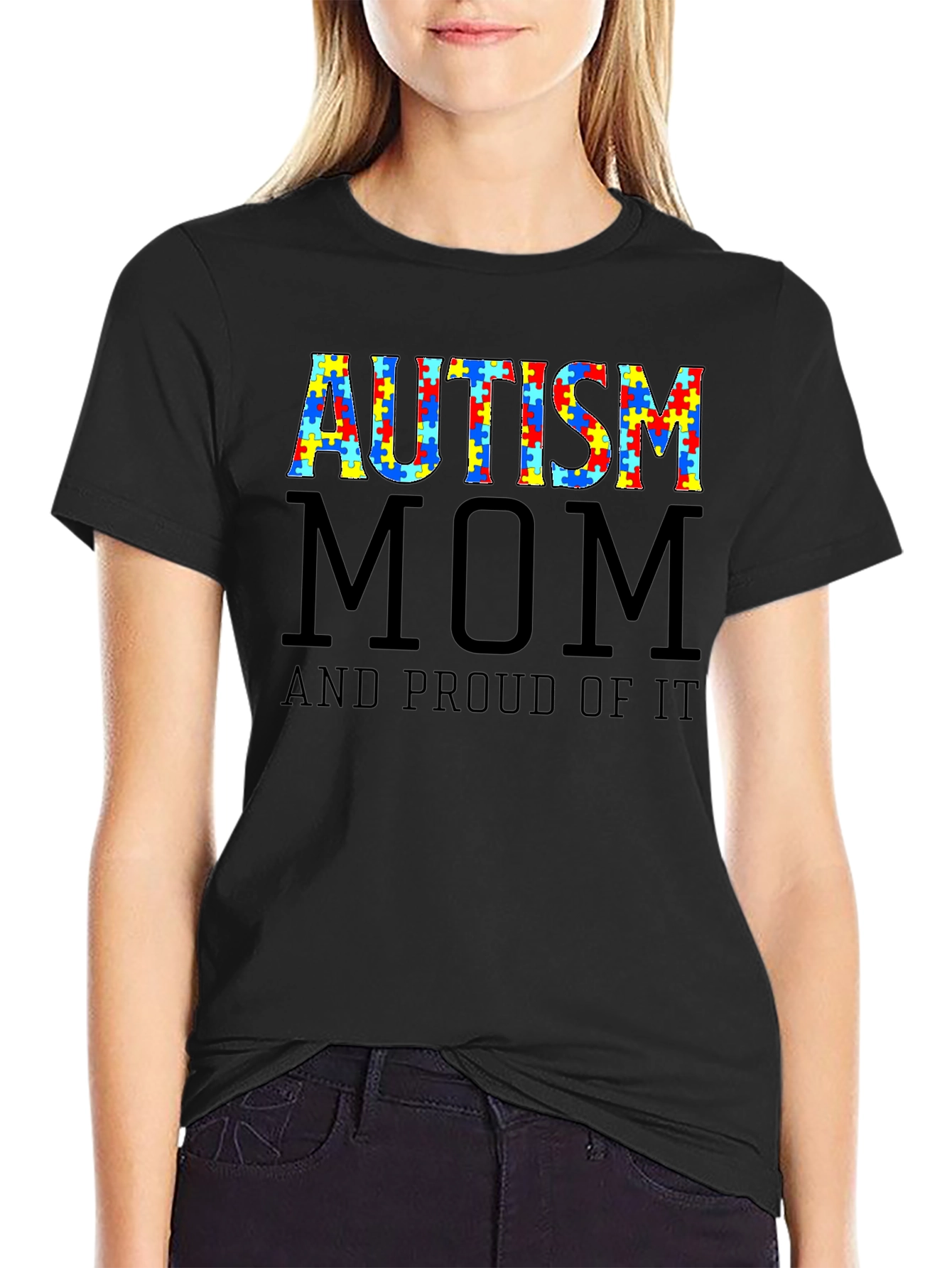 Autism Mom Shirt - Proud Supporter Tee