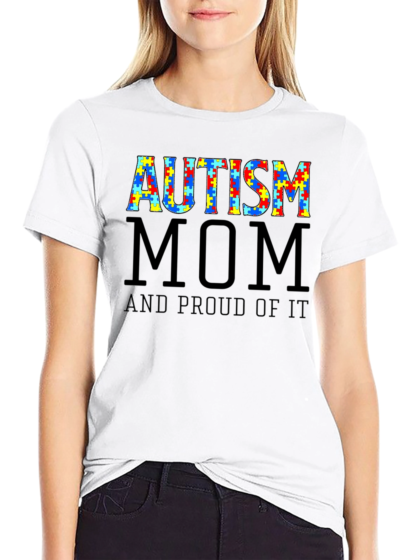 Autism Mom Shirt - Proud Supporter Tee
