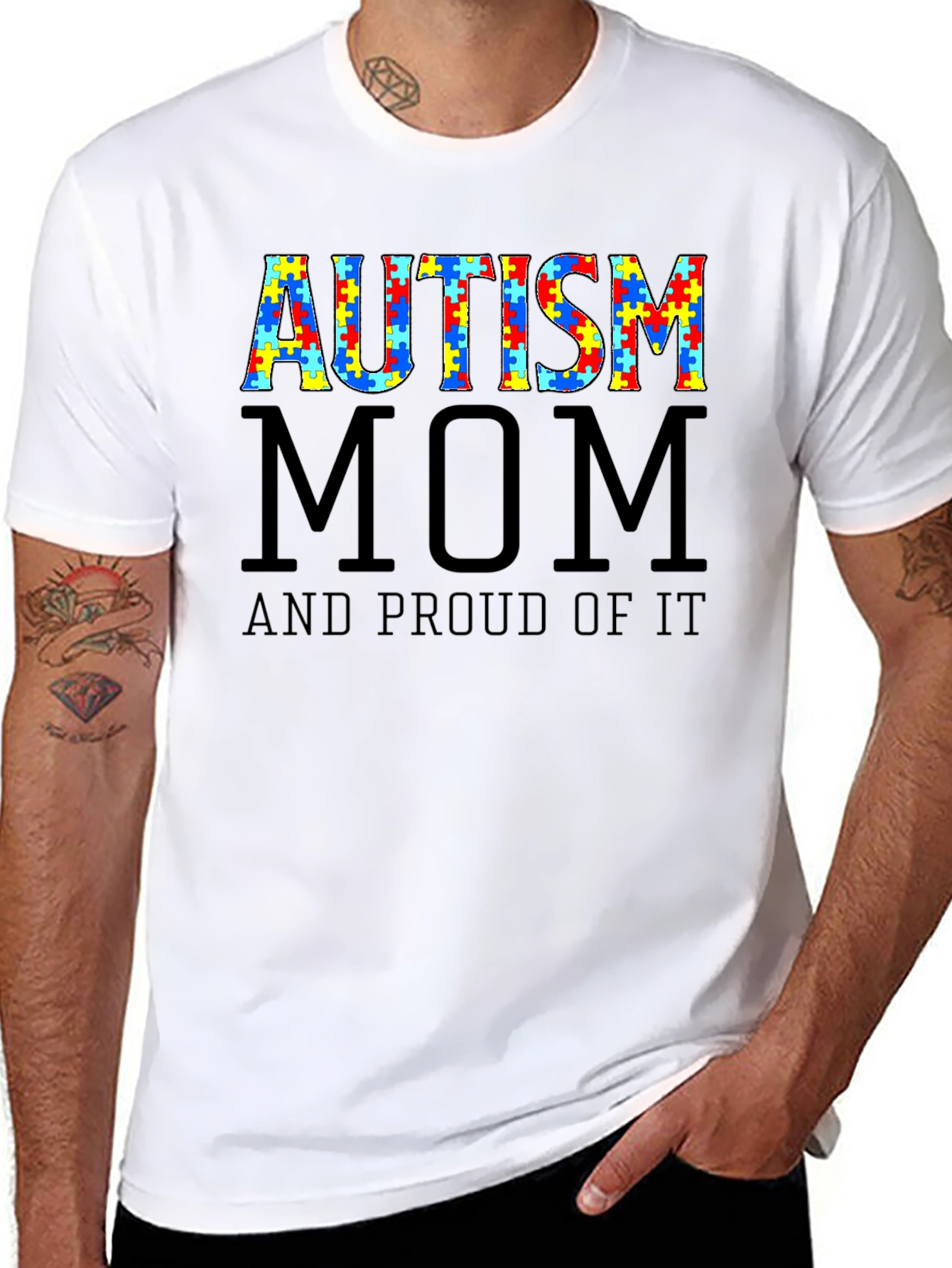 Autism Mom Shirt - Proud Supporter Tee
