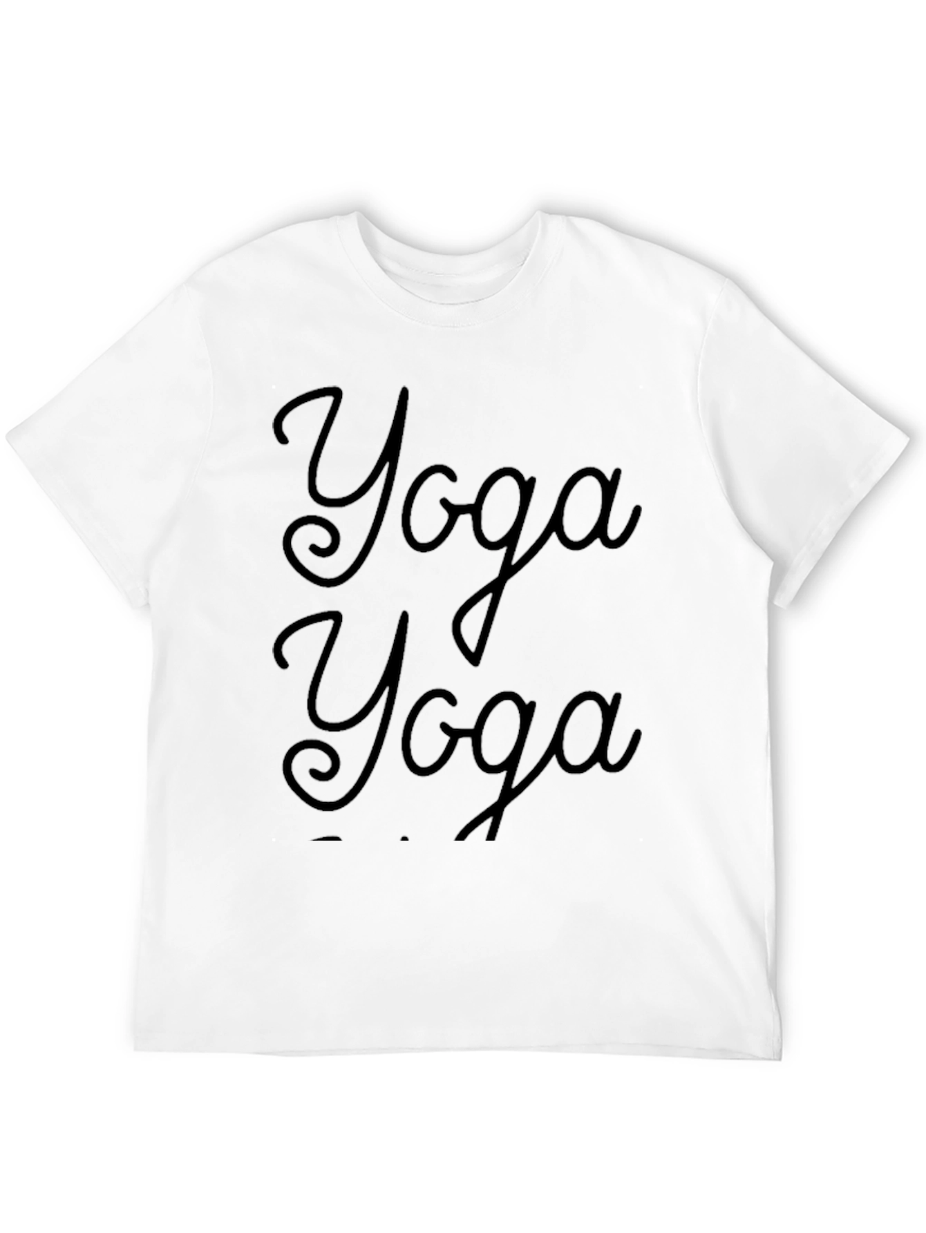 Yoga T-Shirt - Double Print Casual Wear