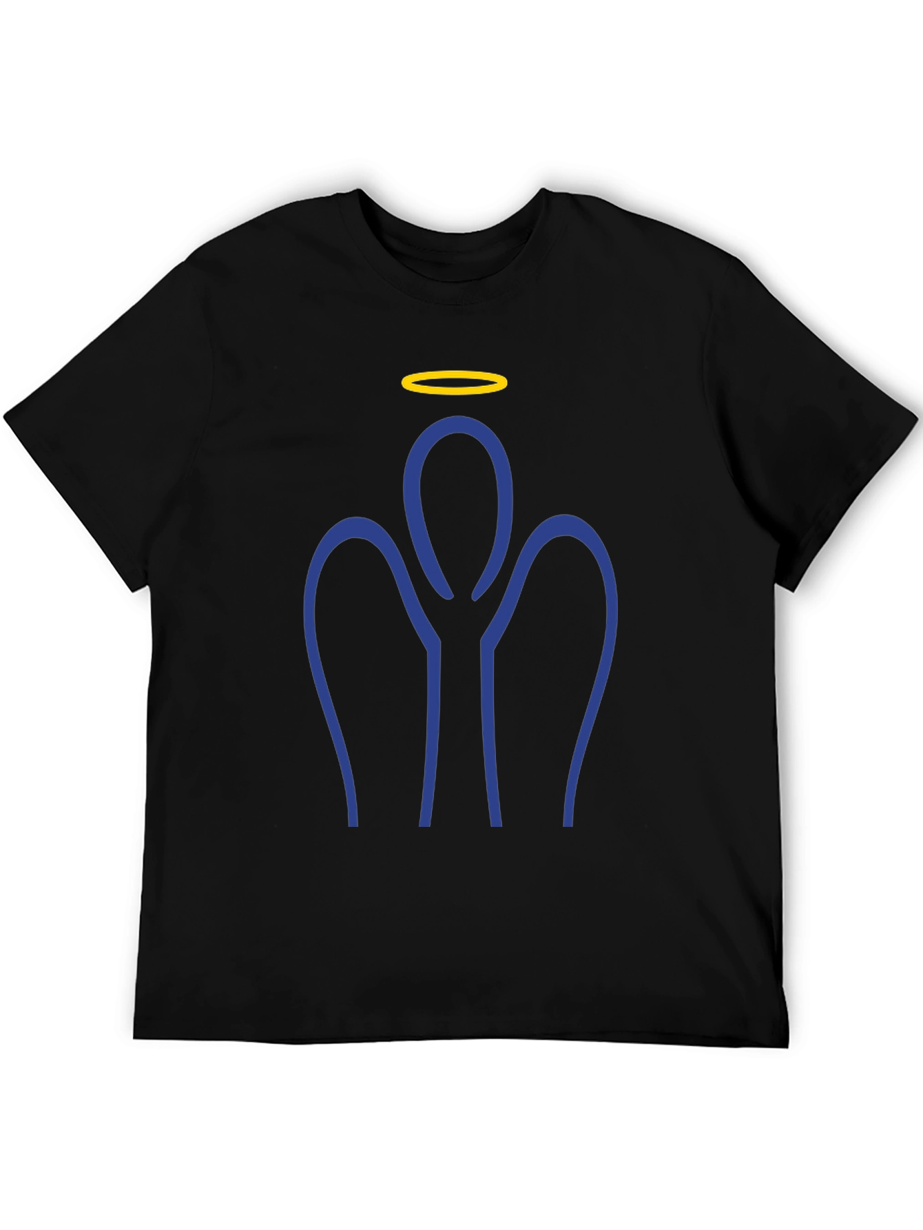 Angel Outline Graphic Tee - Stylish & Unique!