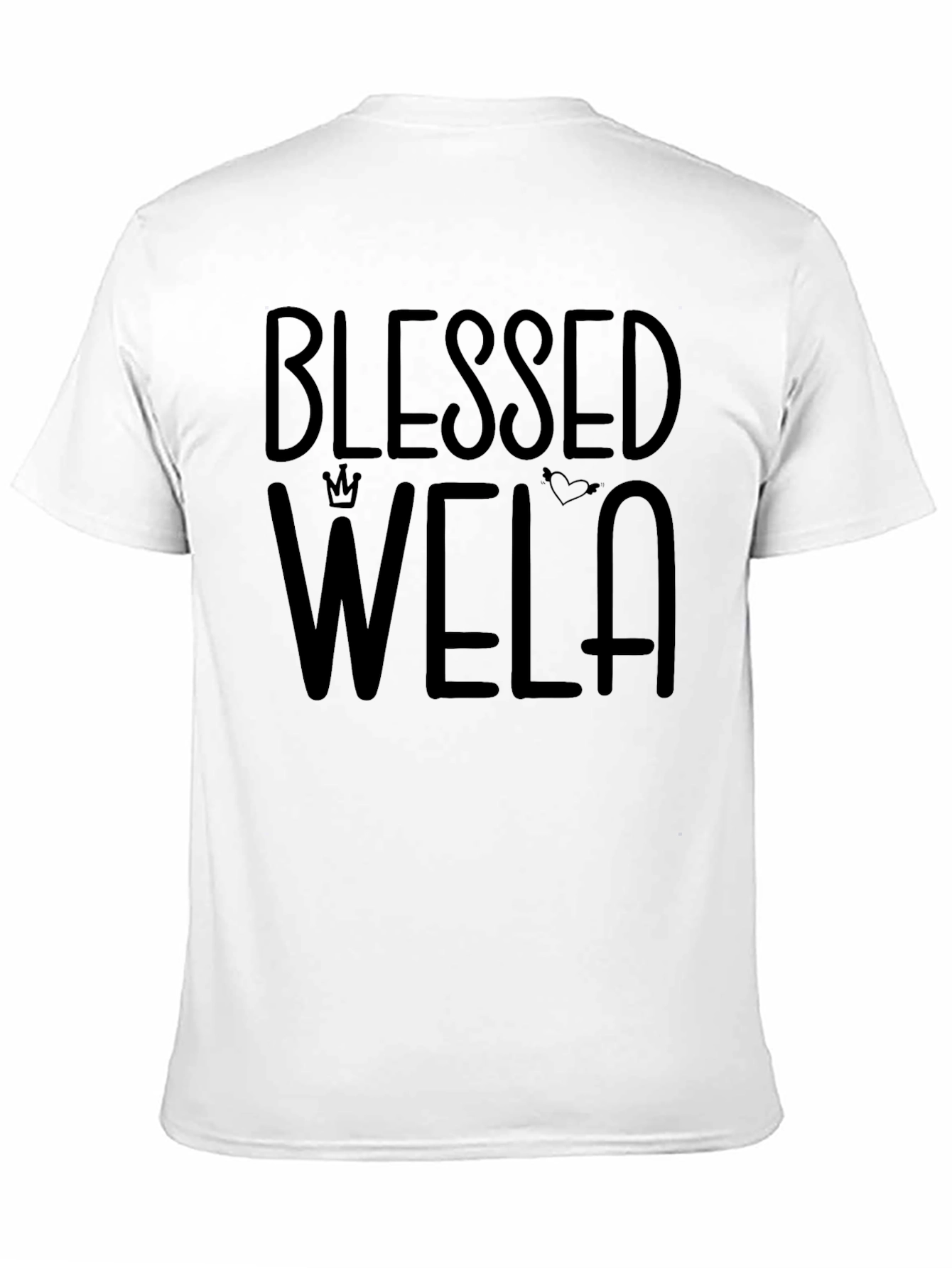 Blessed Wela Graphic T-Shirt - Casual Comfort