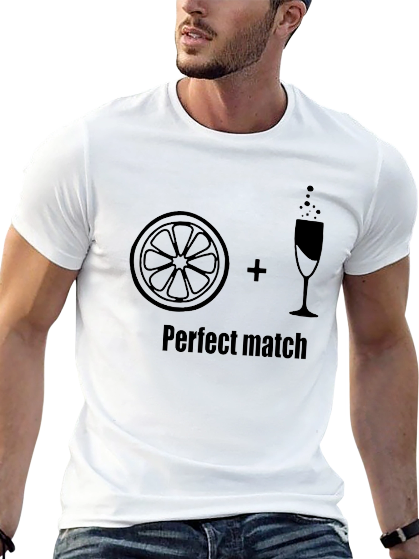 Perfect Match T-Shirt - Gin & Tonic Style