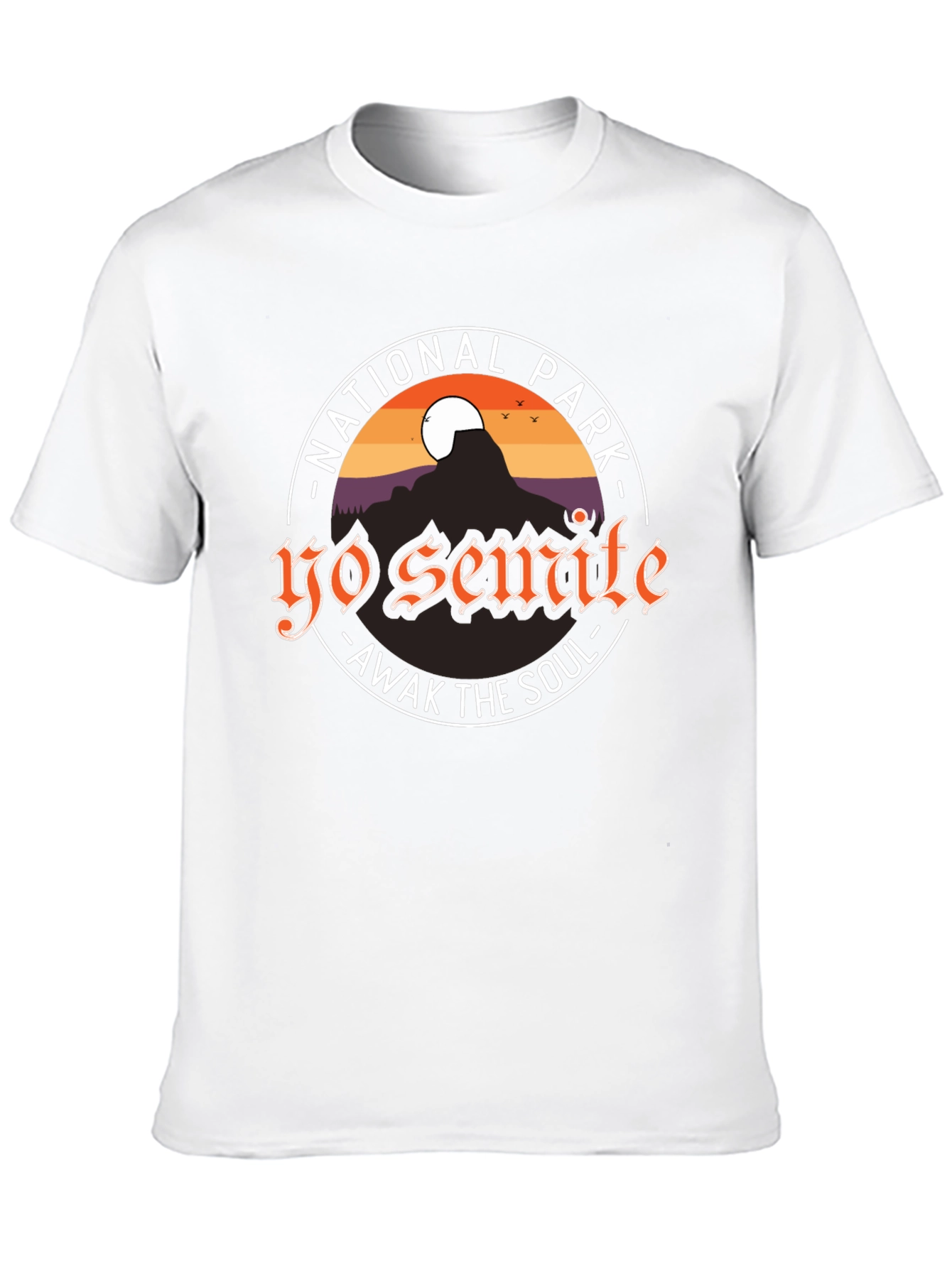 Yosemite National Park T-Shirt Awaken The Soul Graphic Tee