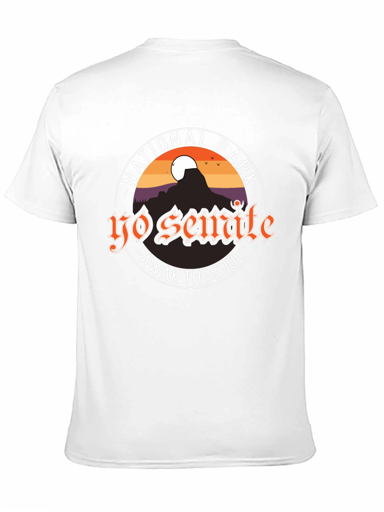 Yosemite National Park T-Shirt Awaken The Soul Graphic Tee