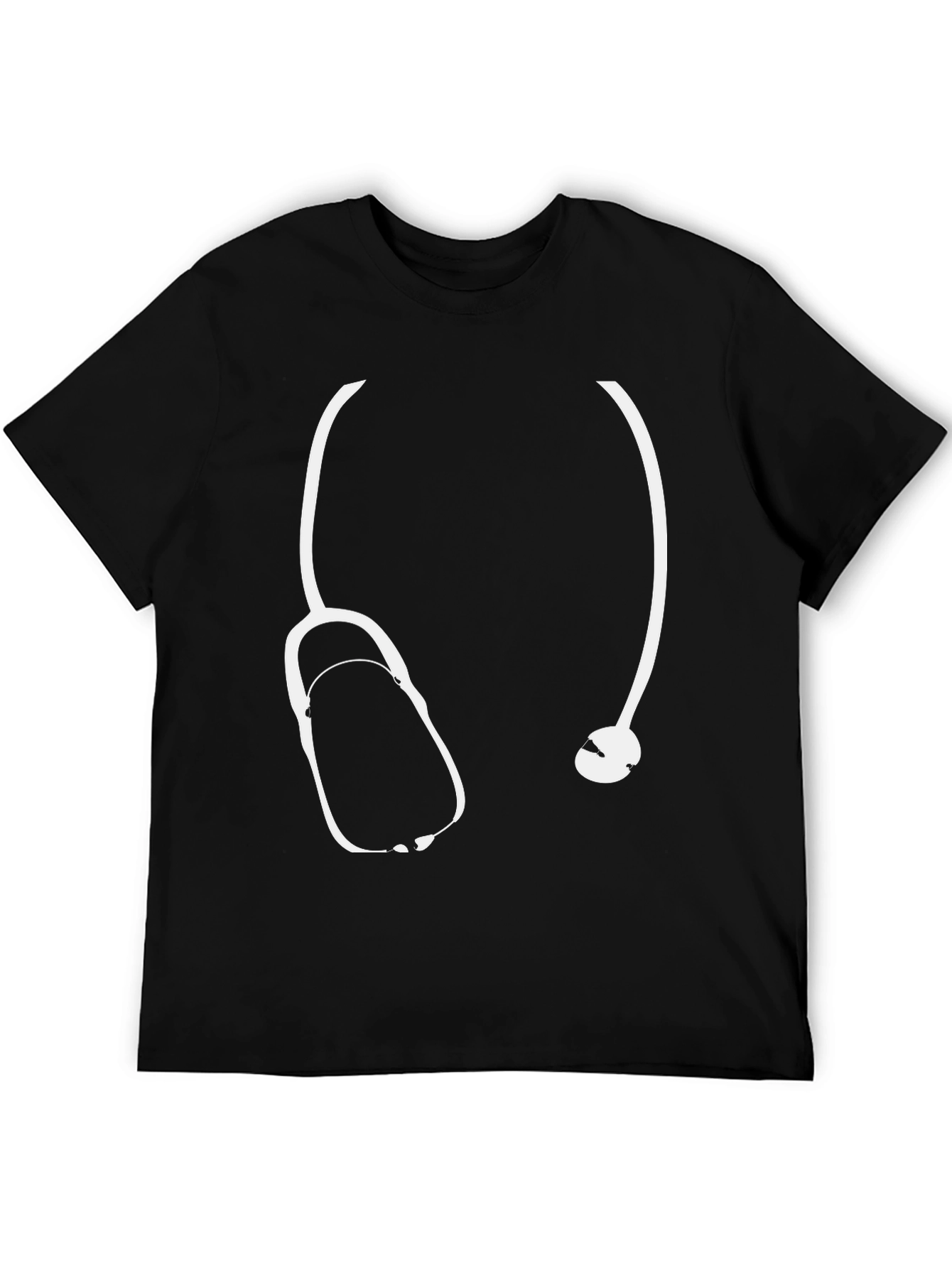 Doctor Stethoscope Graphic T-Shirt - Medical Profession Tee